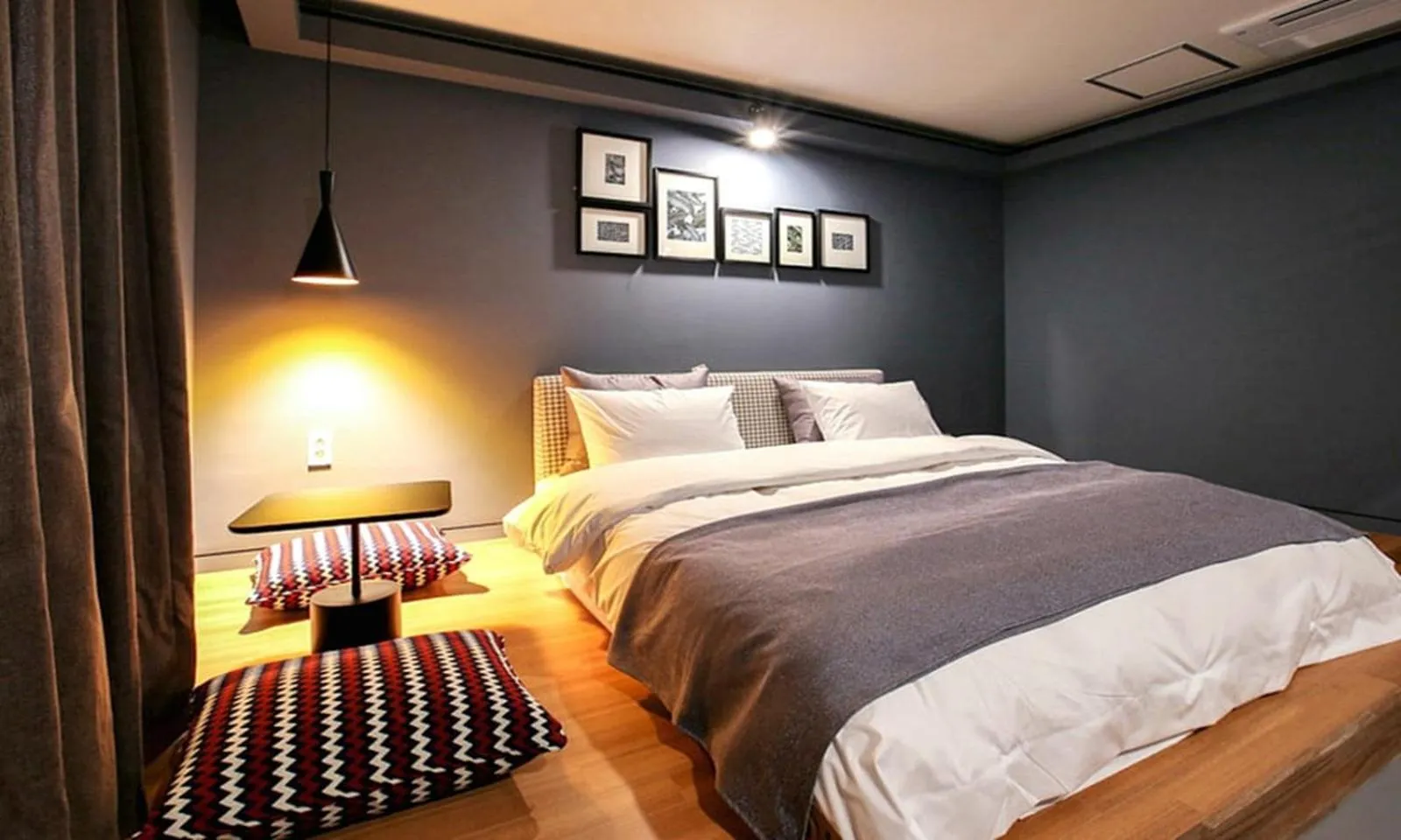 Bed in Gimhae Browndot Hotel Waterpark