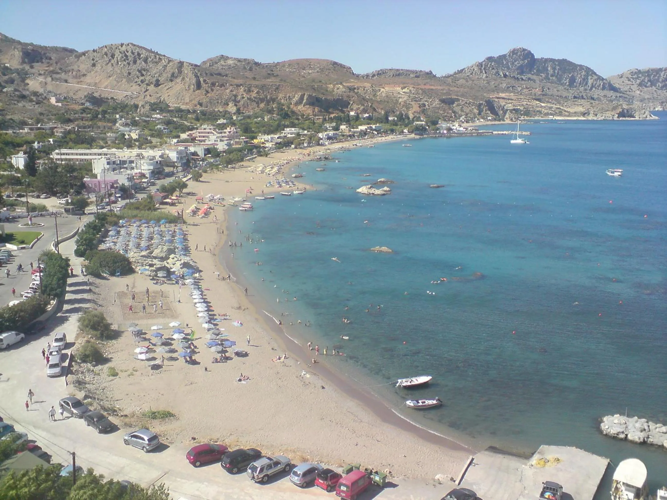 Bird's eye view in Anastasia Studios, Apartments & Suites