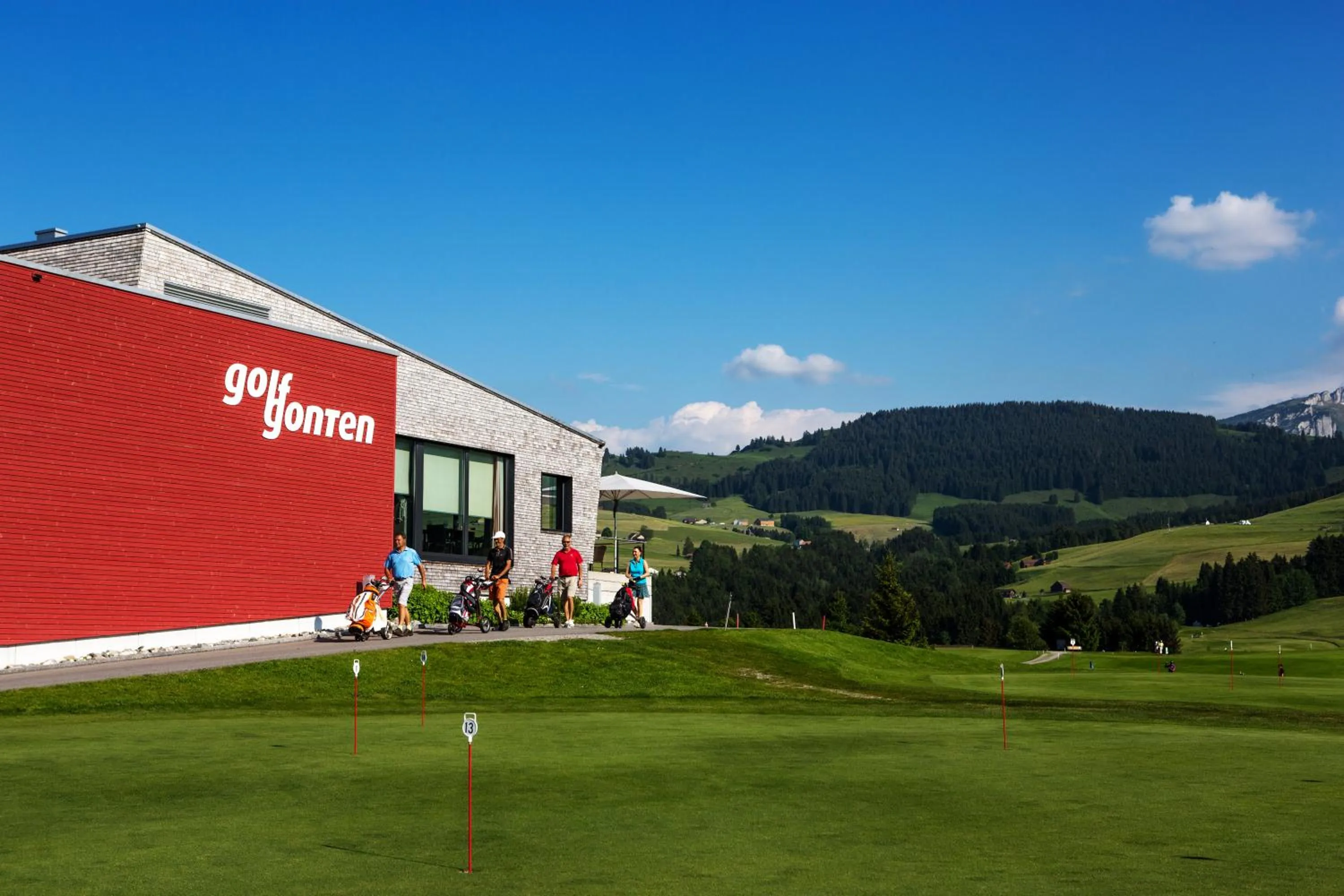 Golfcourse in Appenzeller Huus Bären