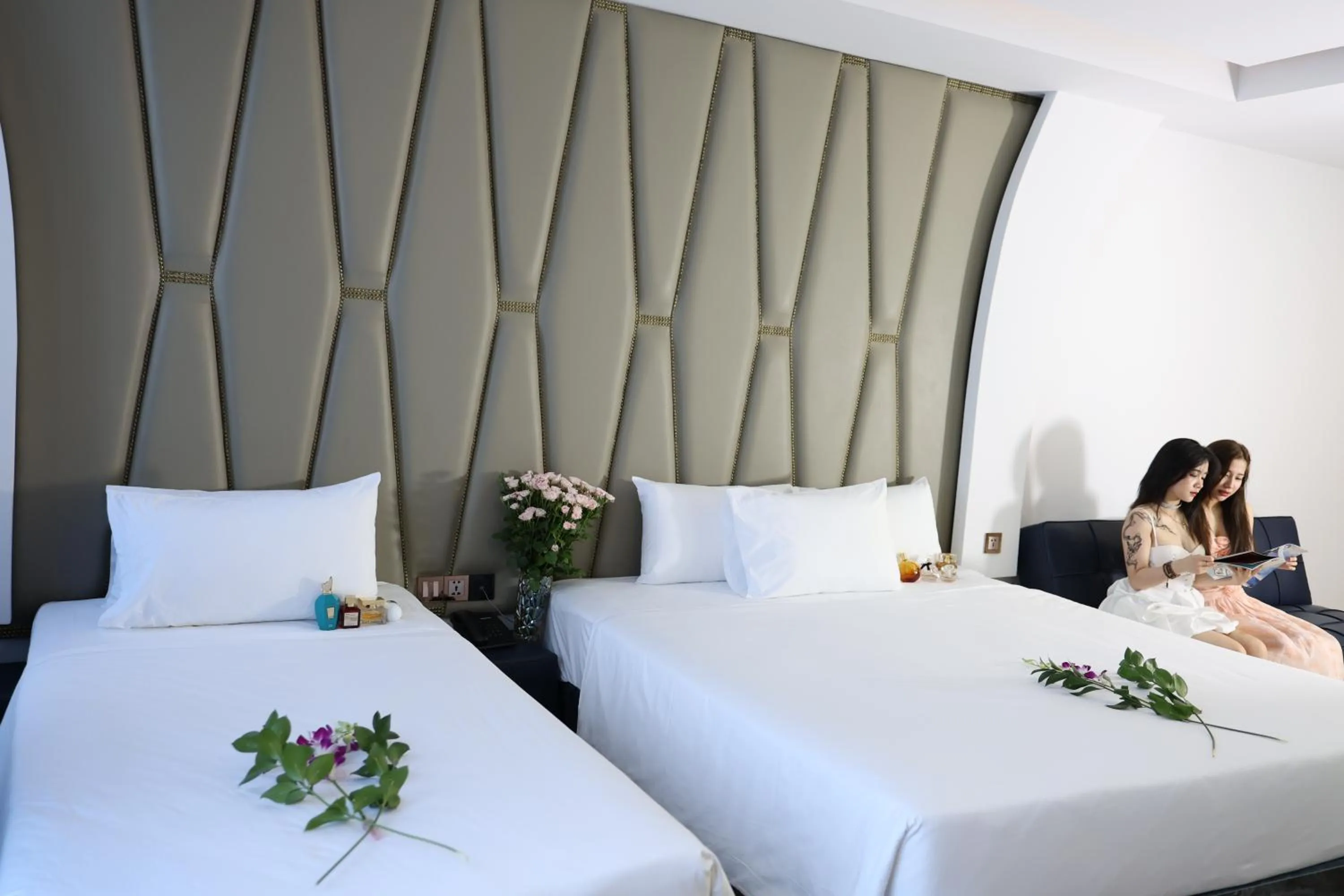 Photo of the whole room, Bed in W Premium Nha Trang