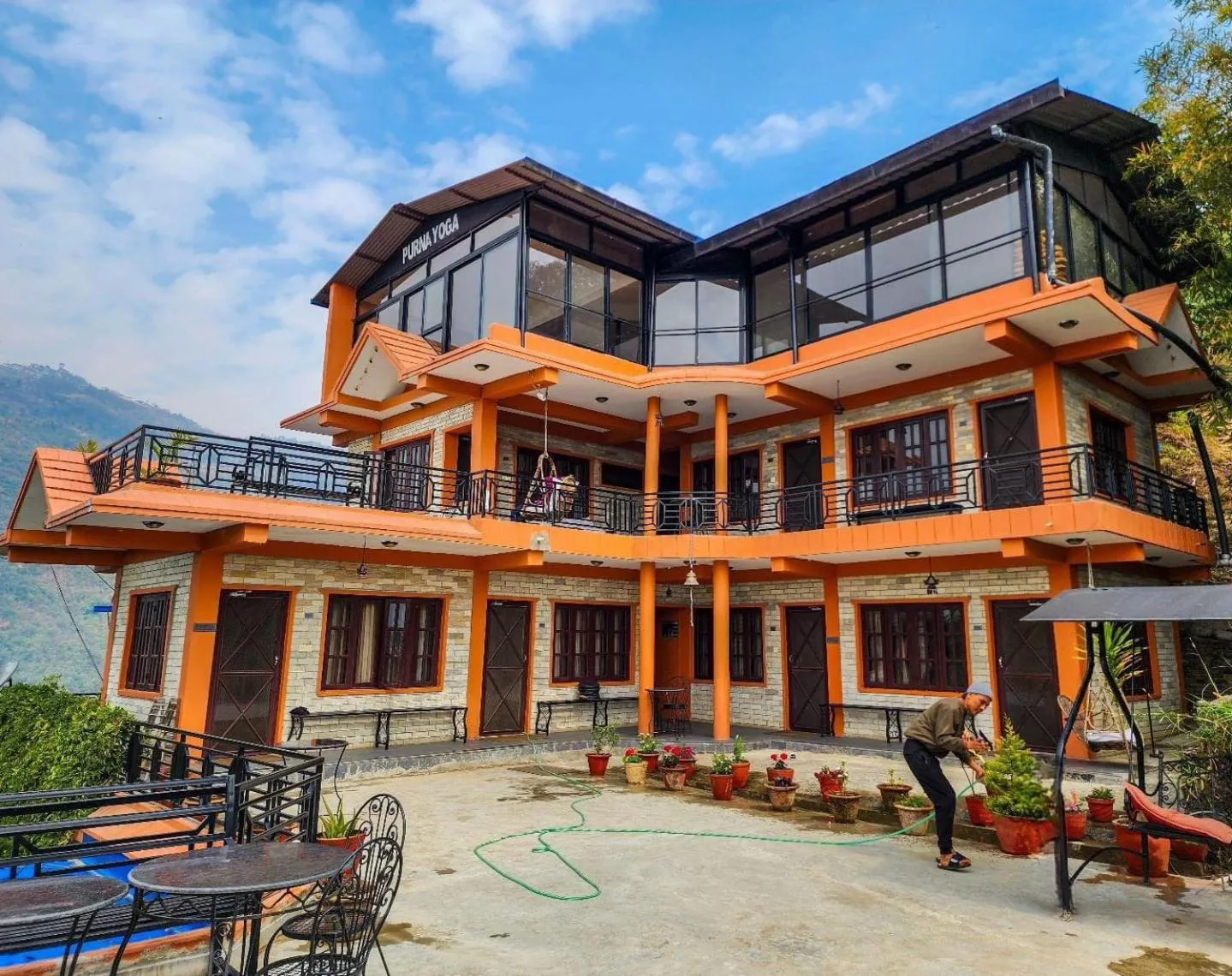 Property building in Yogaban Retreat