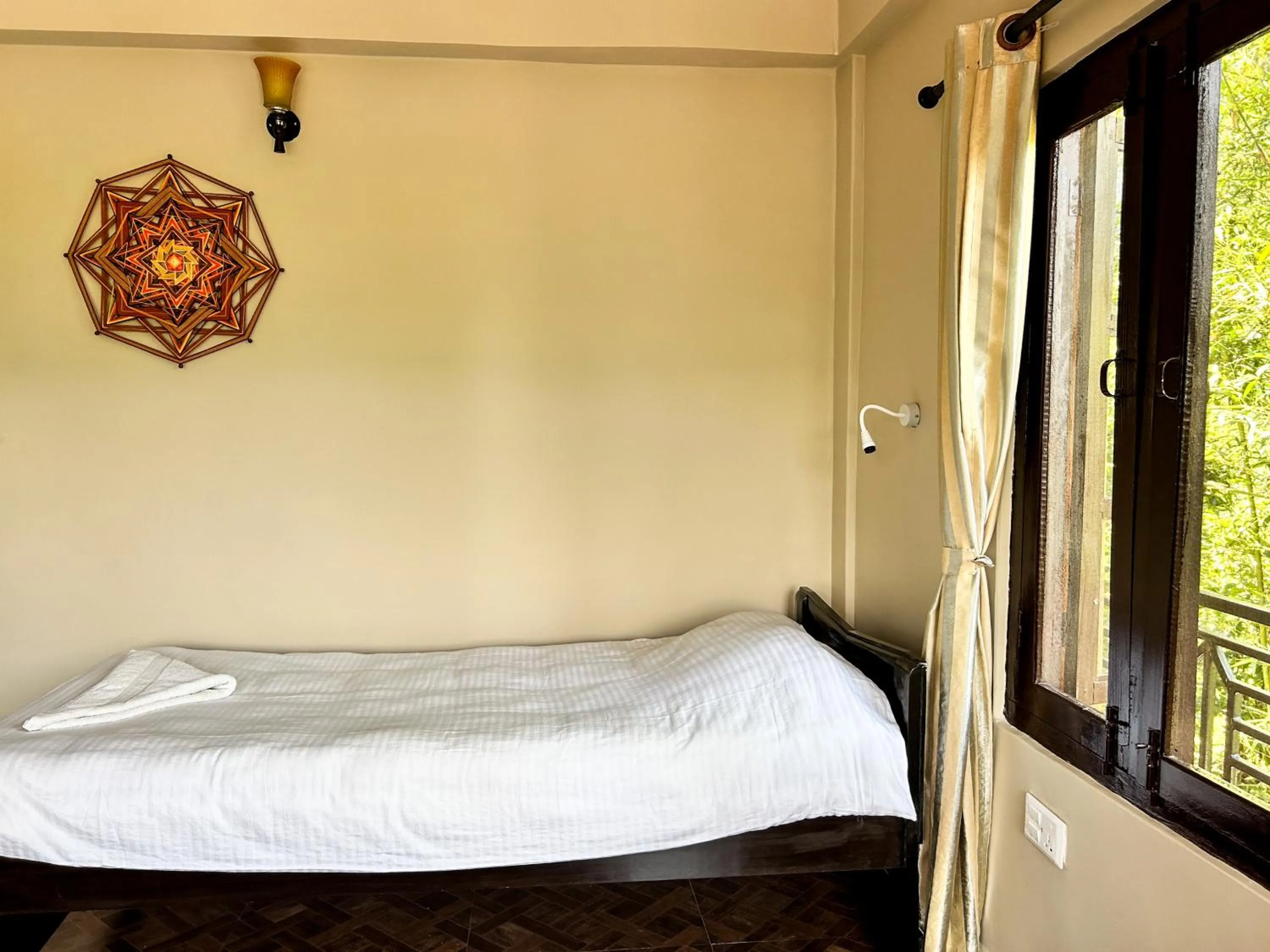 Bed in Yogaban Retreat