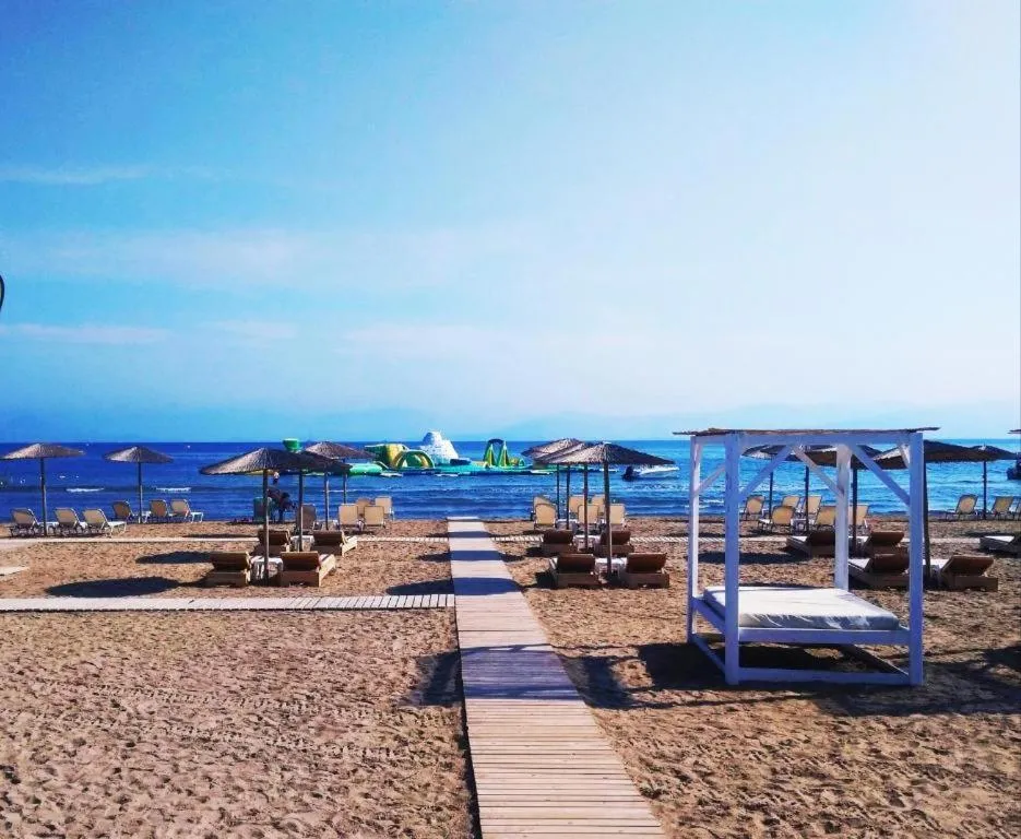 Beach in Ionian Blue Beach Hotel - Adults Friendly