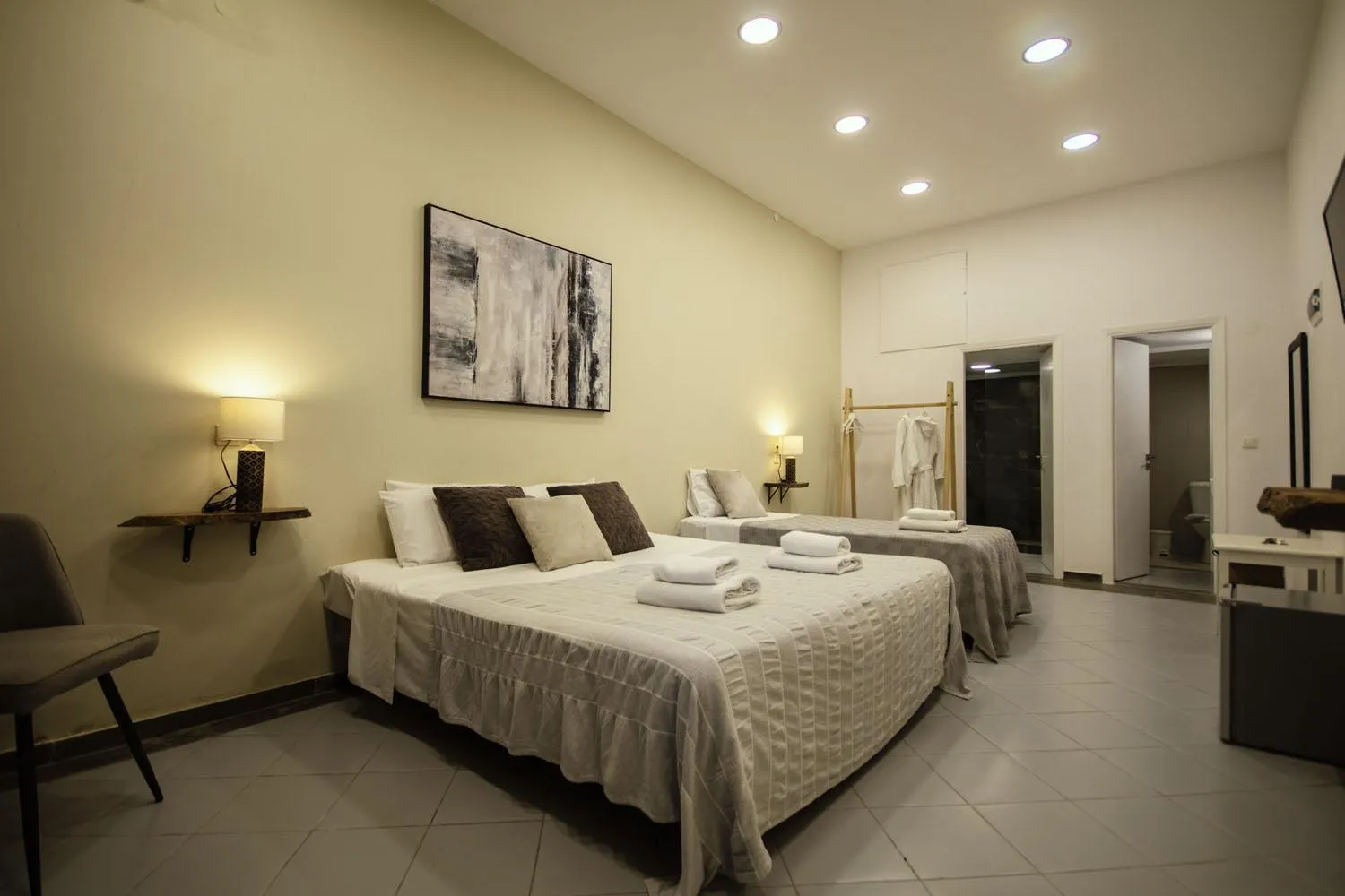 Bed in Ionian Blue Beach Hotel - Adults Friendly