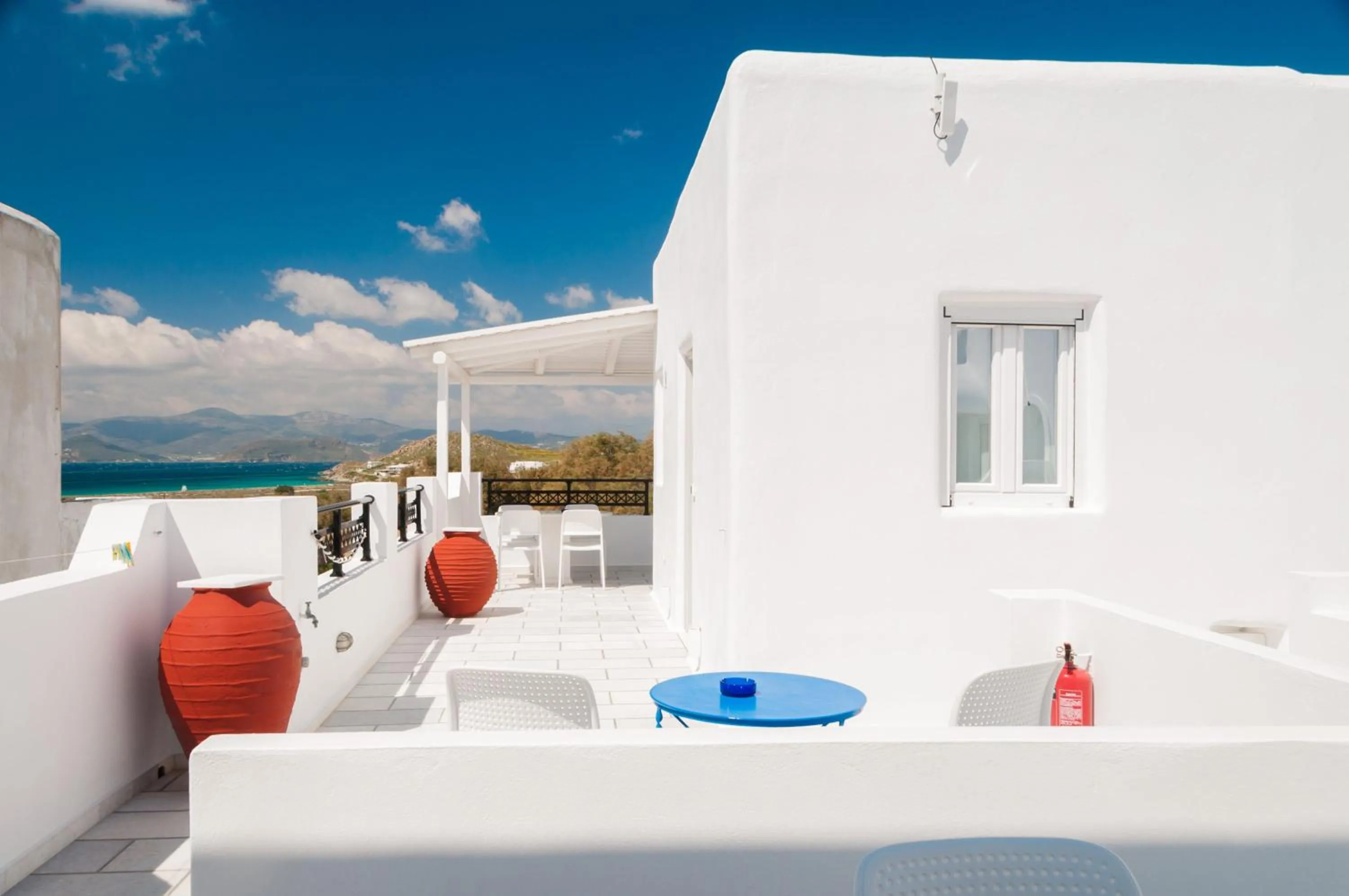 Patio in Villa Adriana Hotel