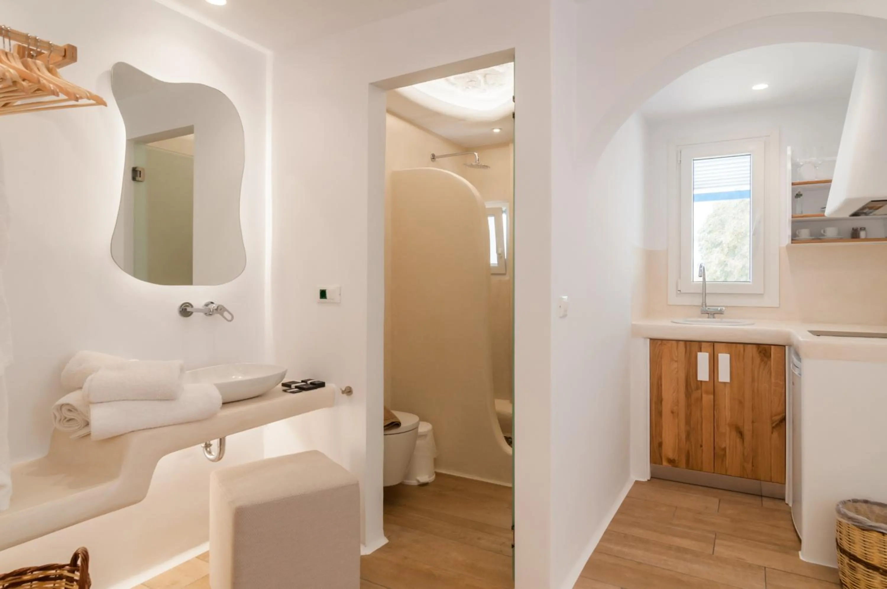 Bathroom in Villa Adriana Hotel