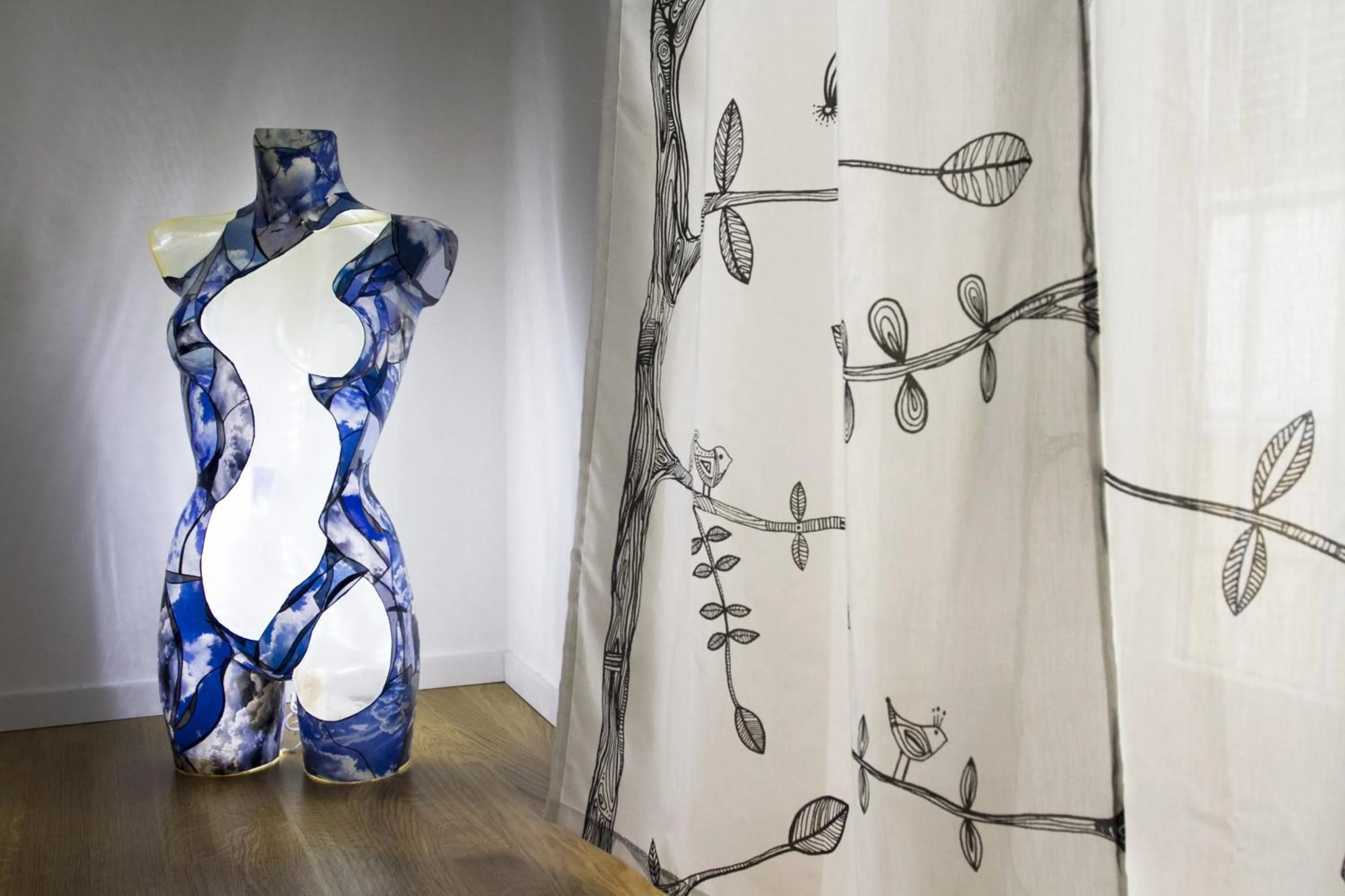 Decorative detail in MAD Bed & Breakfast