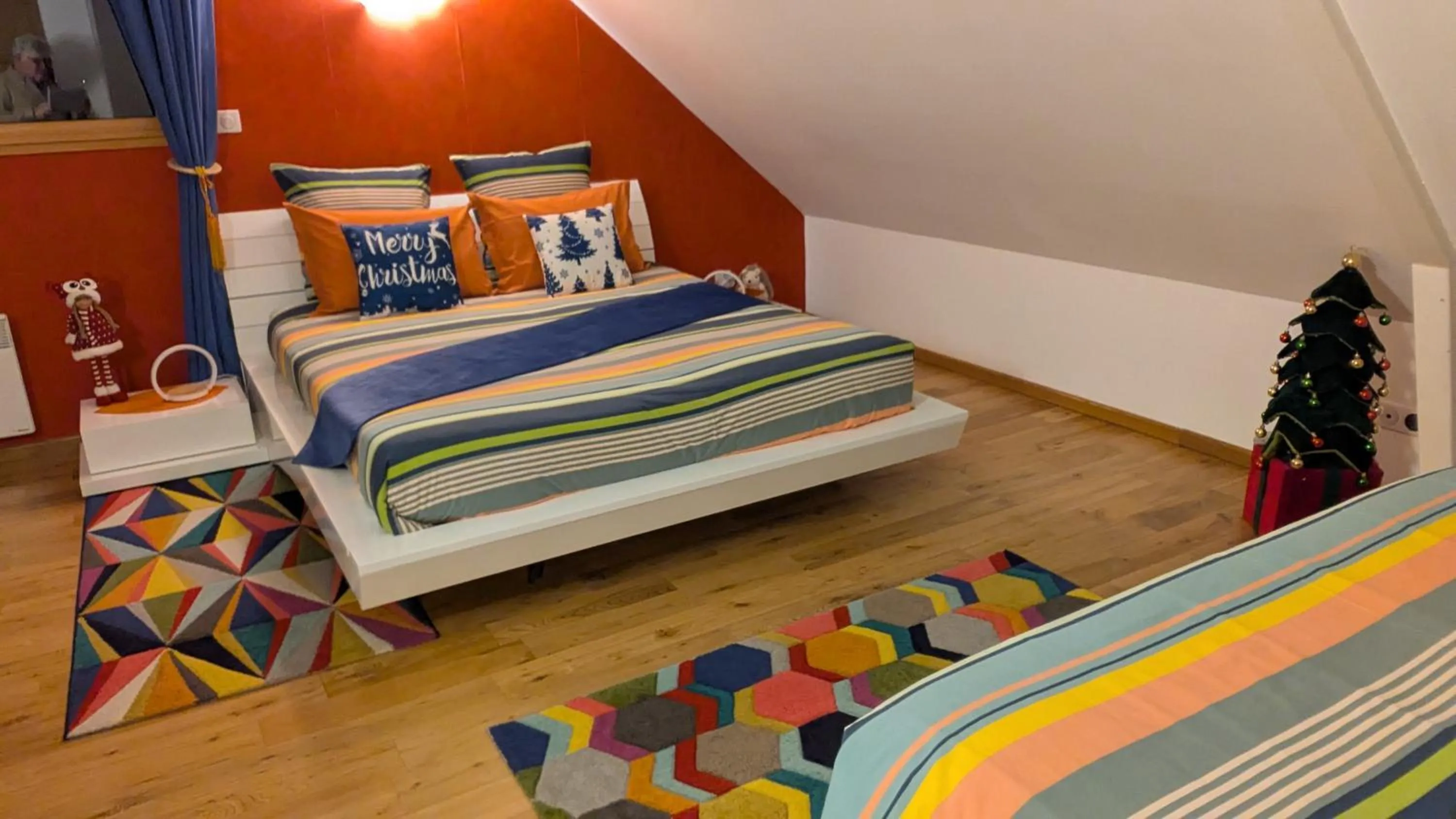 Bed in Les Chambres D'oriane