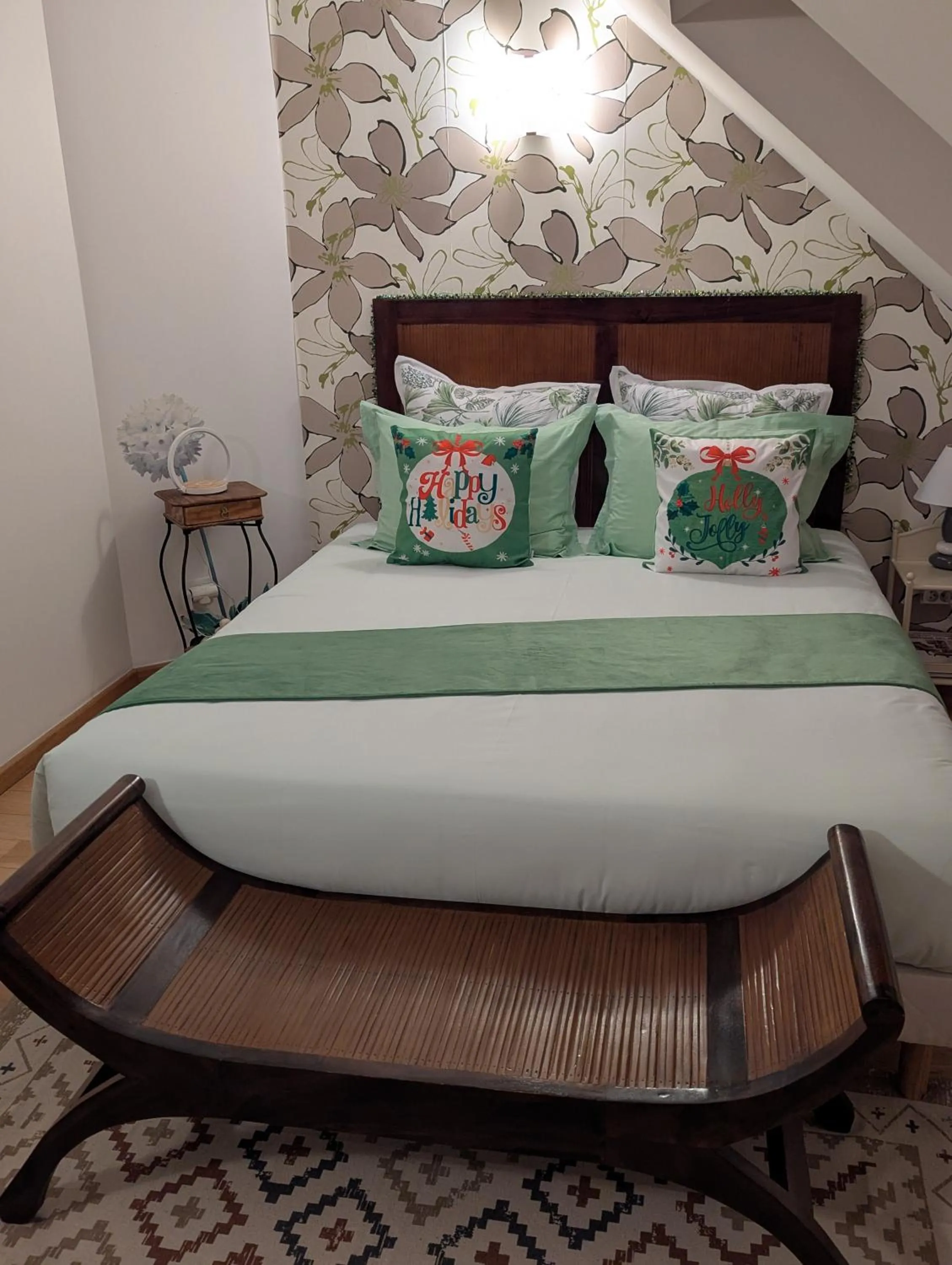 Bed in Les Chambres D'oriane