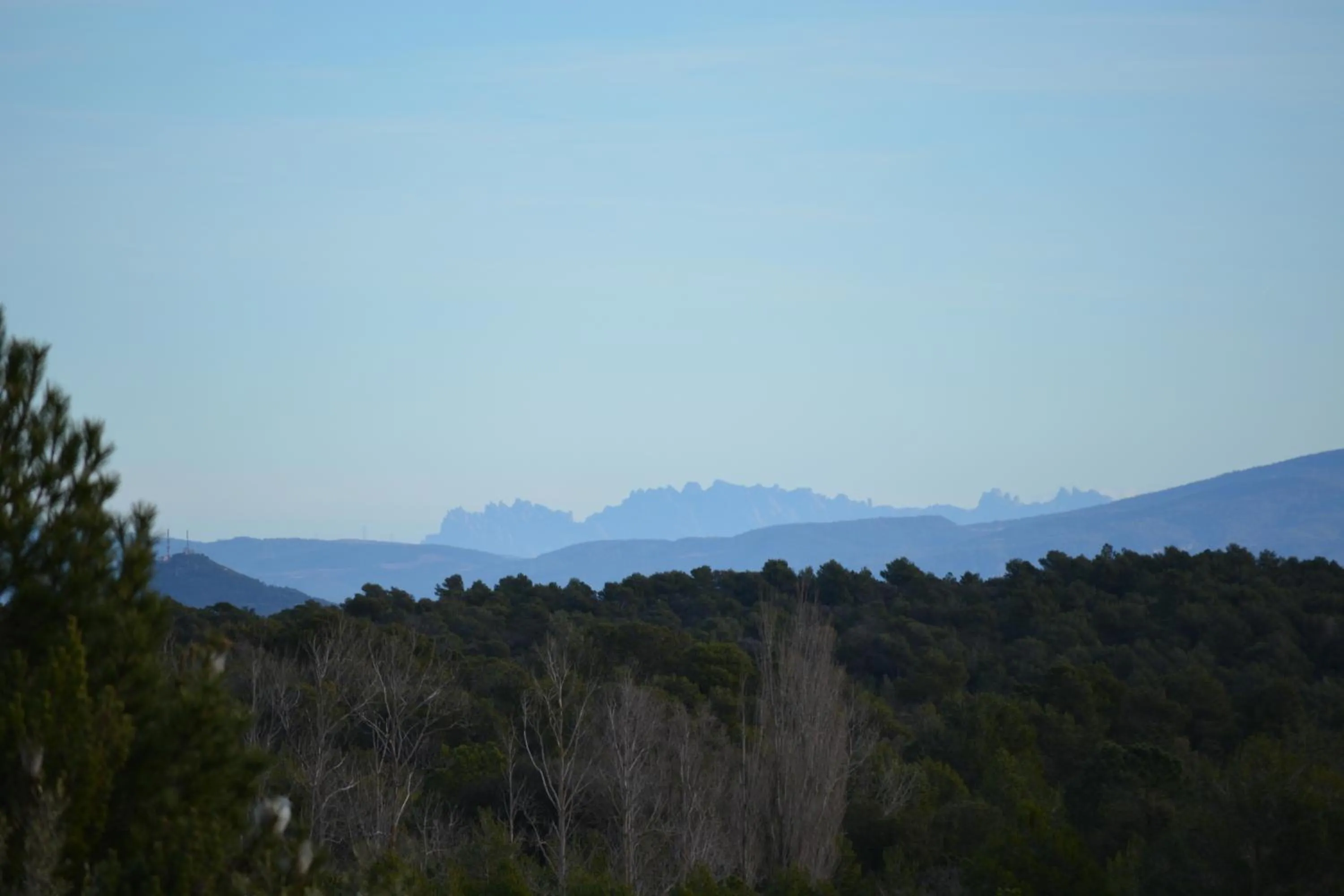 Natural landscape in Cor De Prades