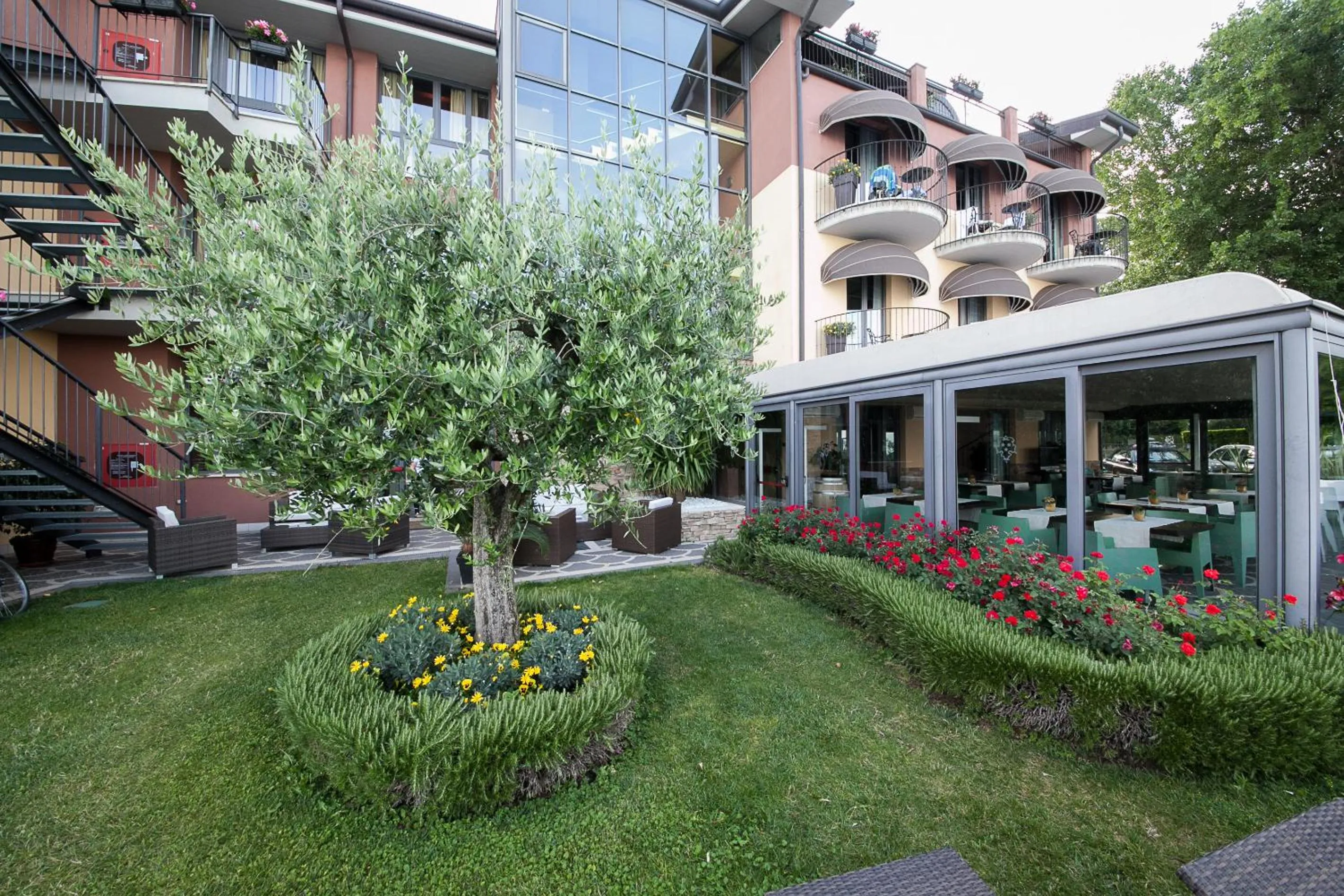 Property building in Hotel Aurora