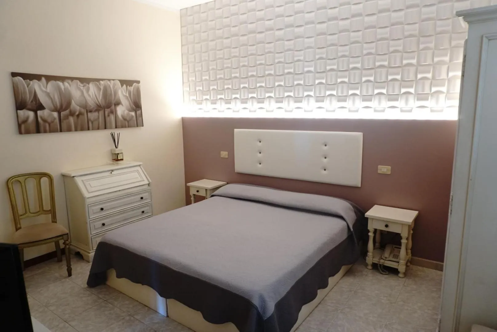 Bed in Hotel Atlantico