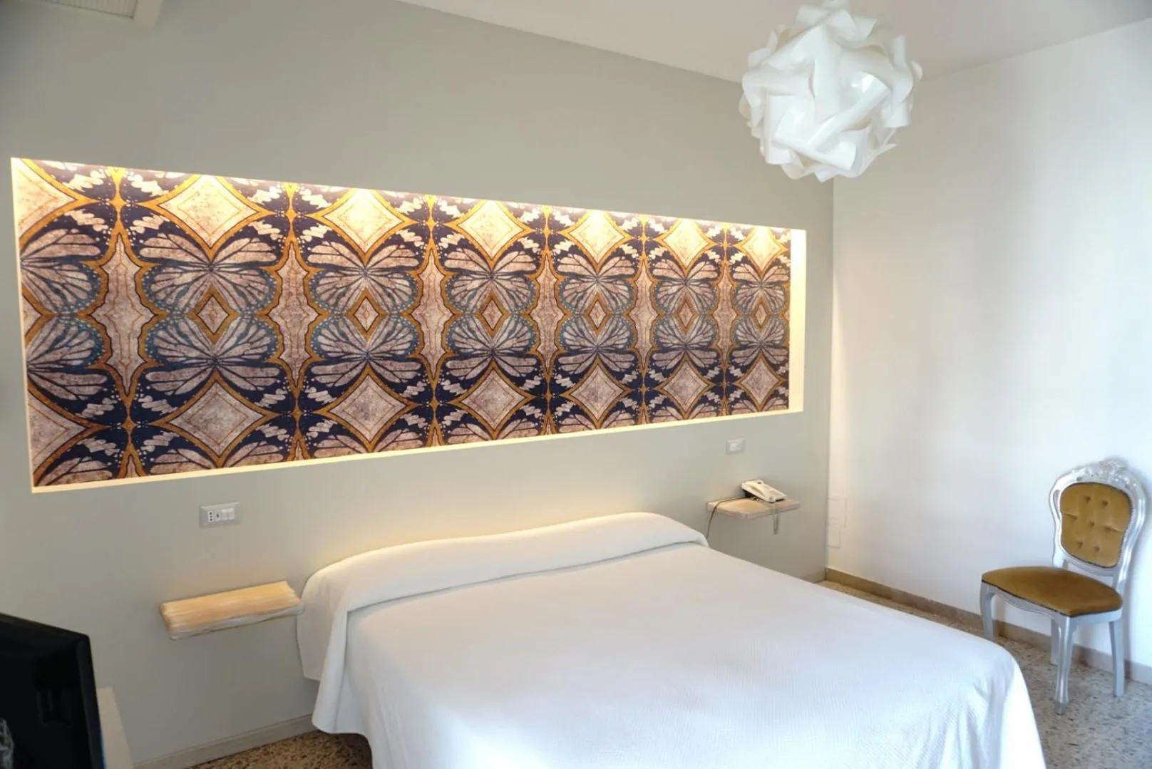 Bed in Hotel Atlantico