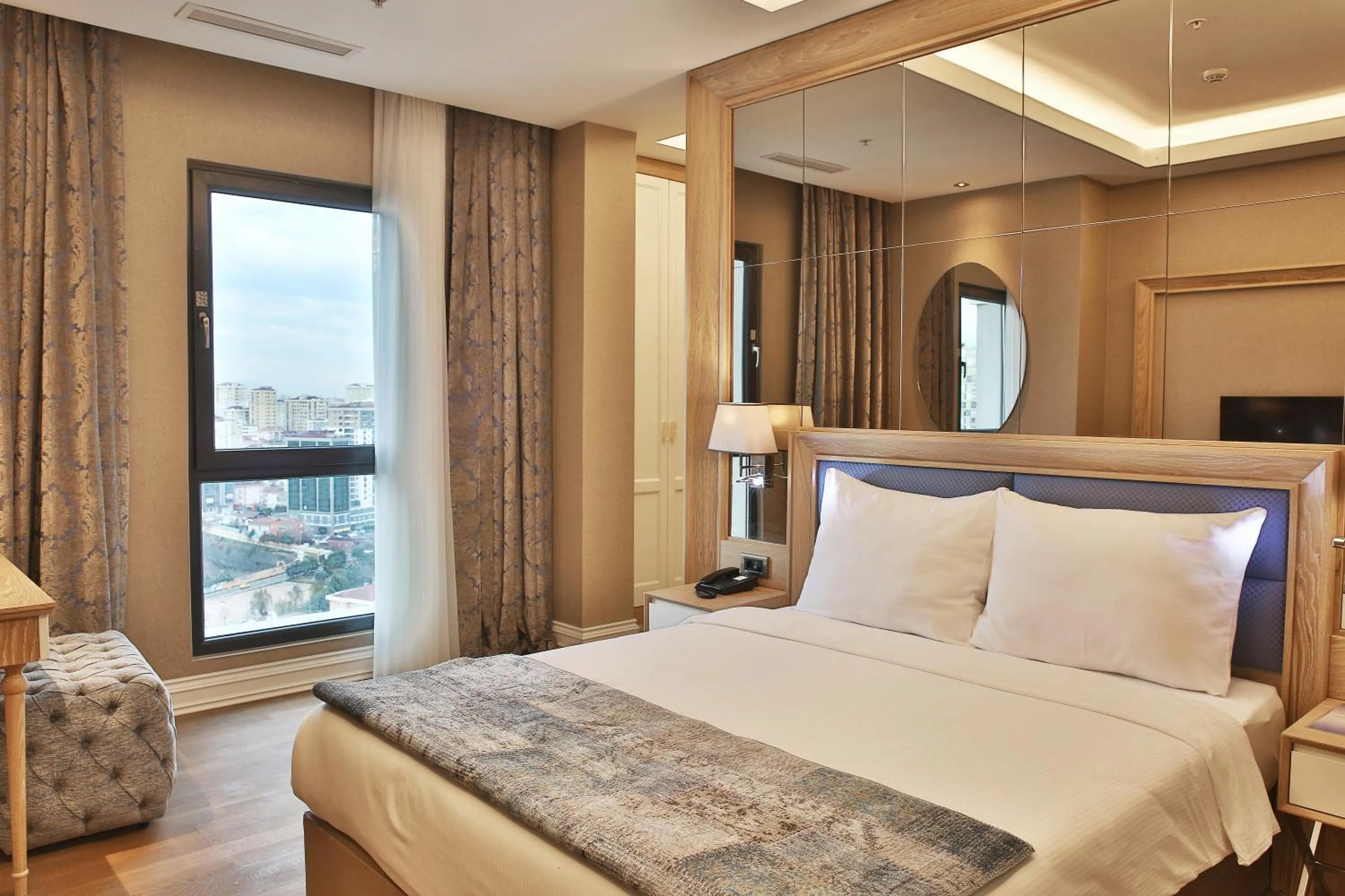 Bed in Bof Hotels Ceo Suites Atasehir