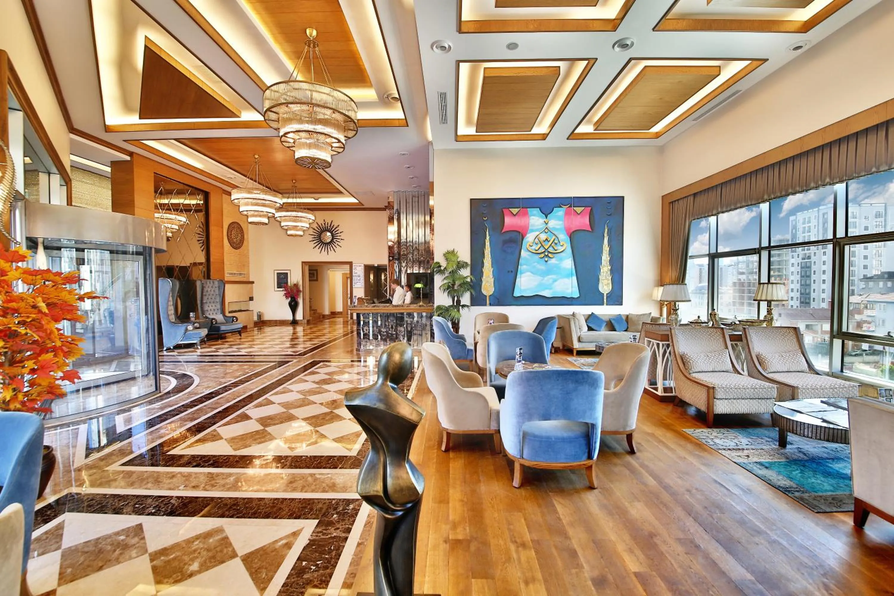 Lobby or reception in Bof Hotels Ceo Suites Atasehir