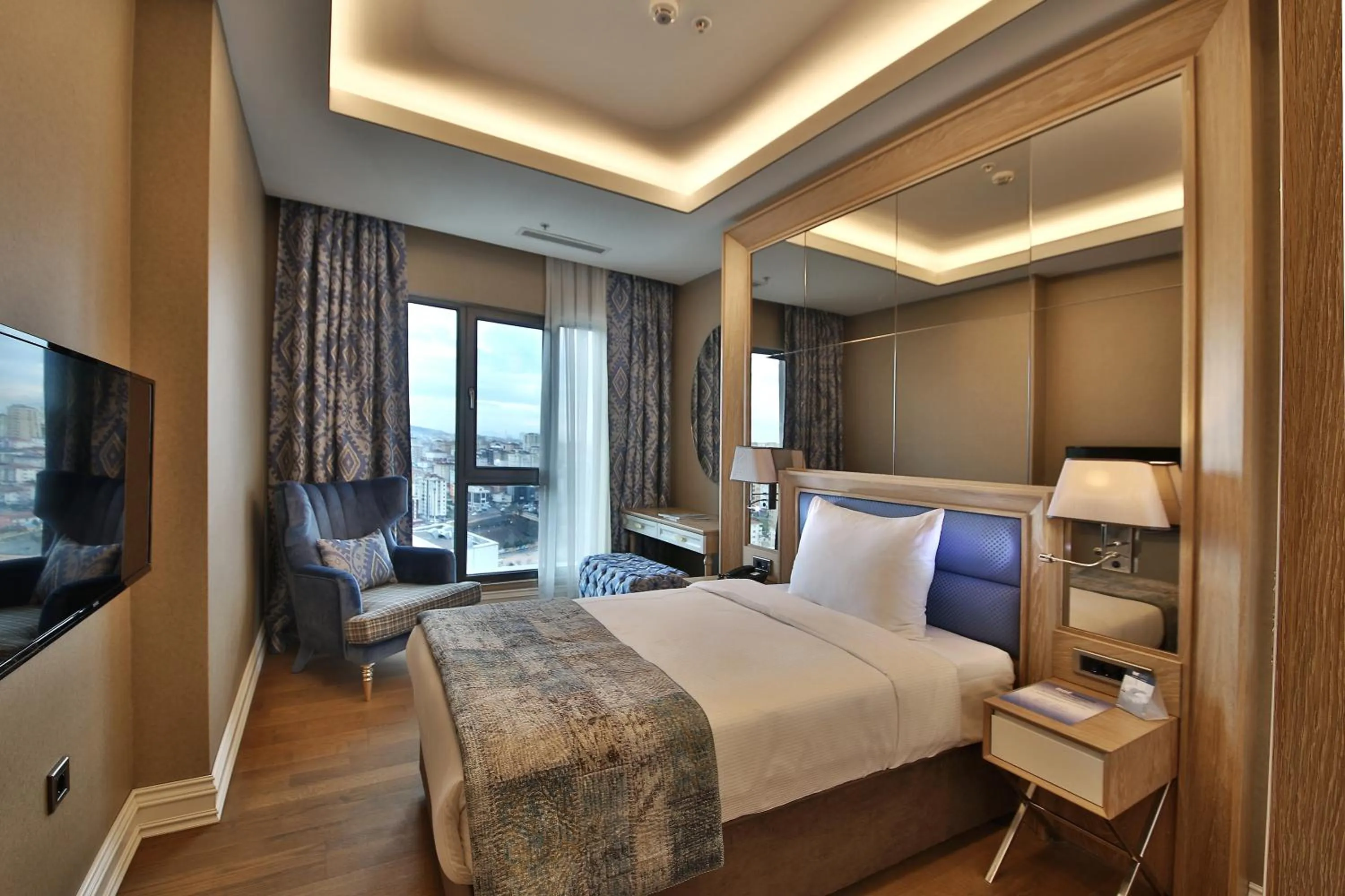 Bed in Bof Hotels Ceo Suites Atasehir