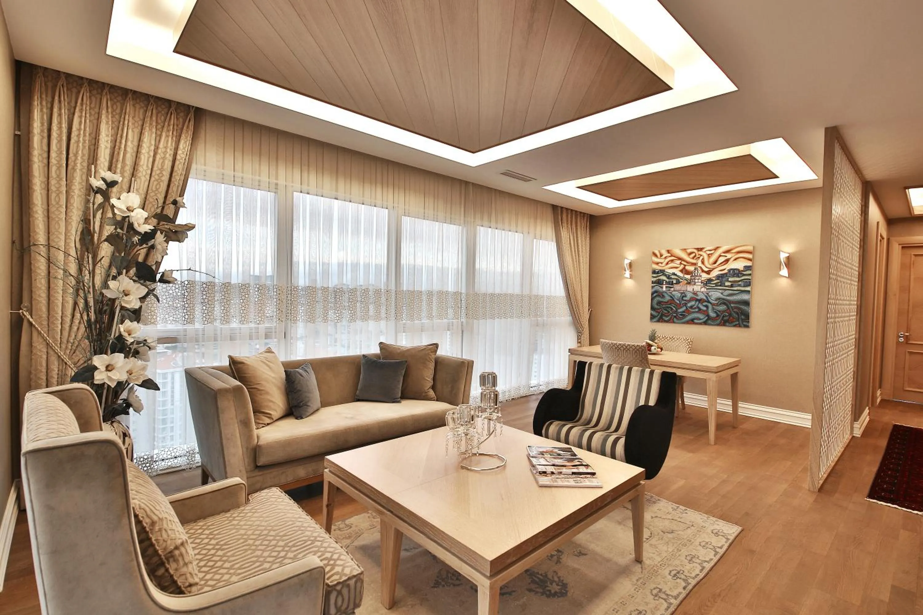 Living room in Bof Hotels Ceo Suites Atasehir