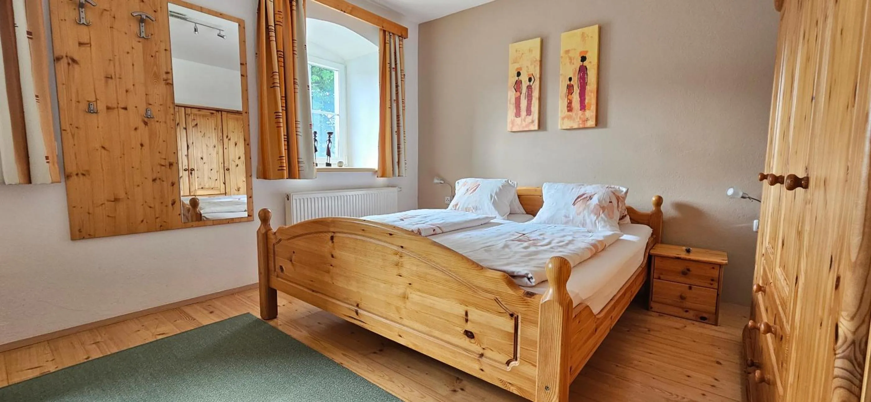 Bedroom, Bed in HOCHFICHTBLICK Apartments