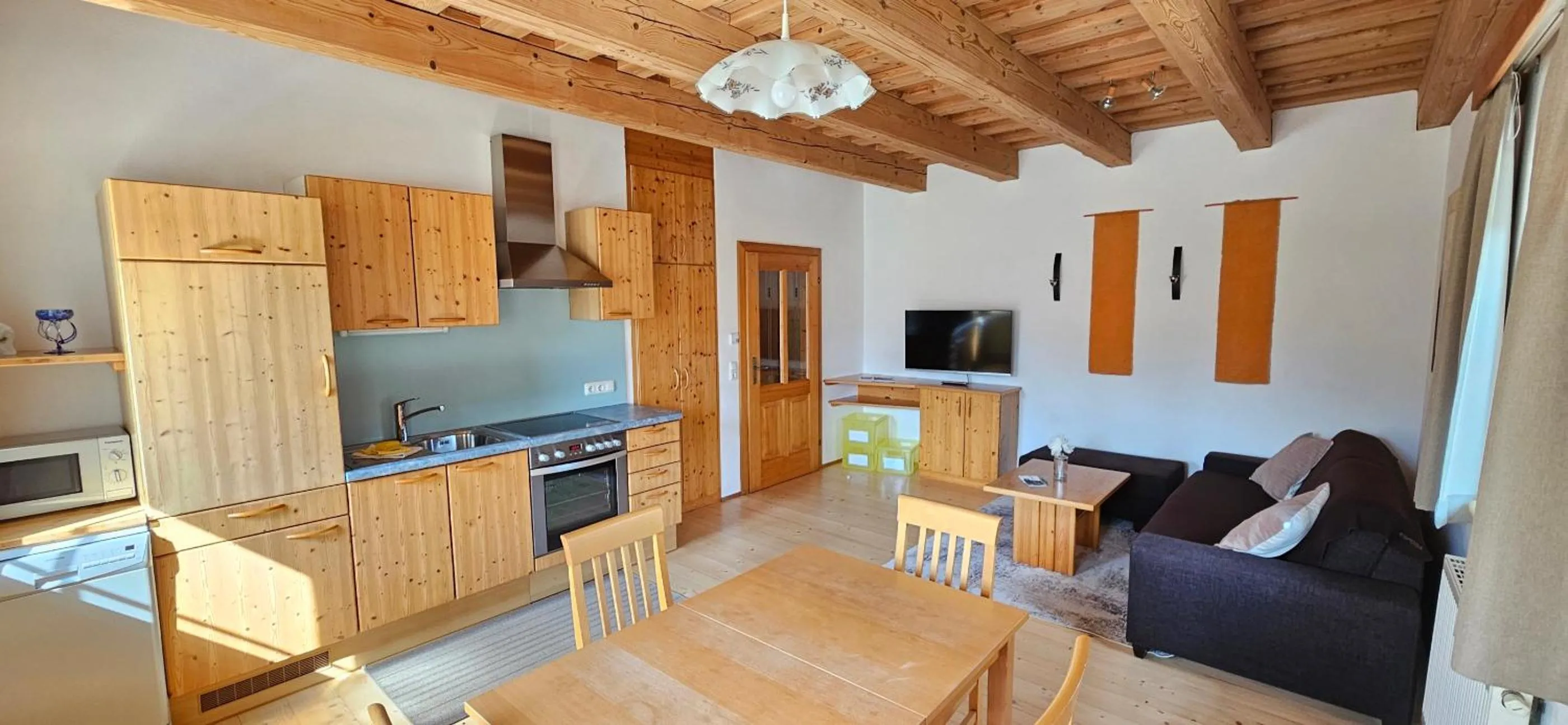 Living room in HOCHFICHTBLICK Apartments