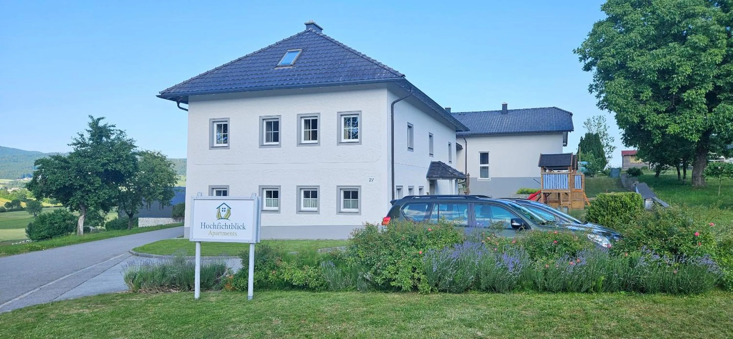 Property building in HOCHFICHTBLICK Apartments