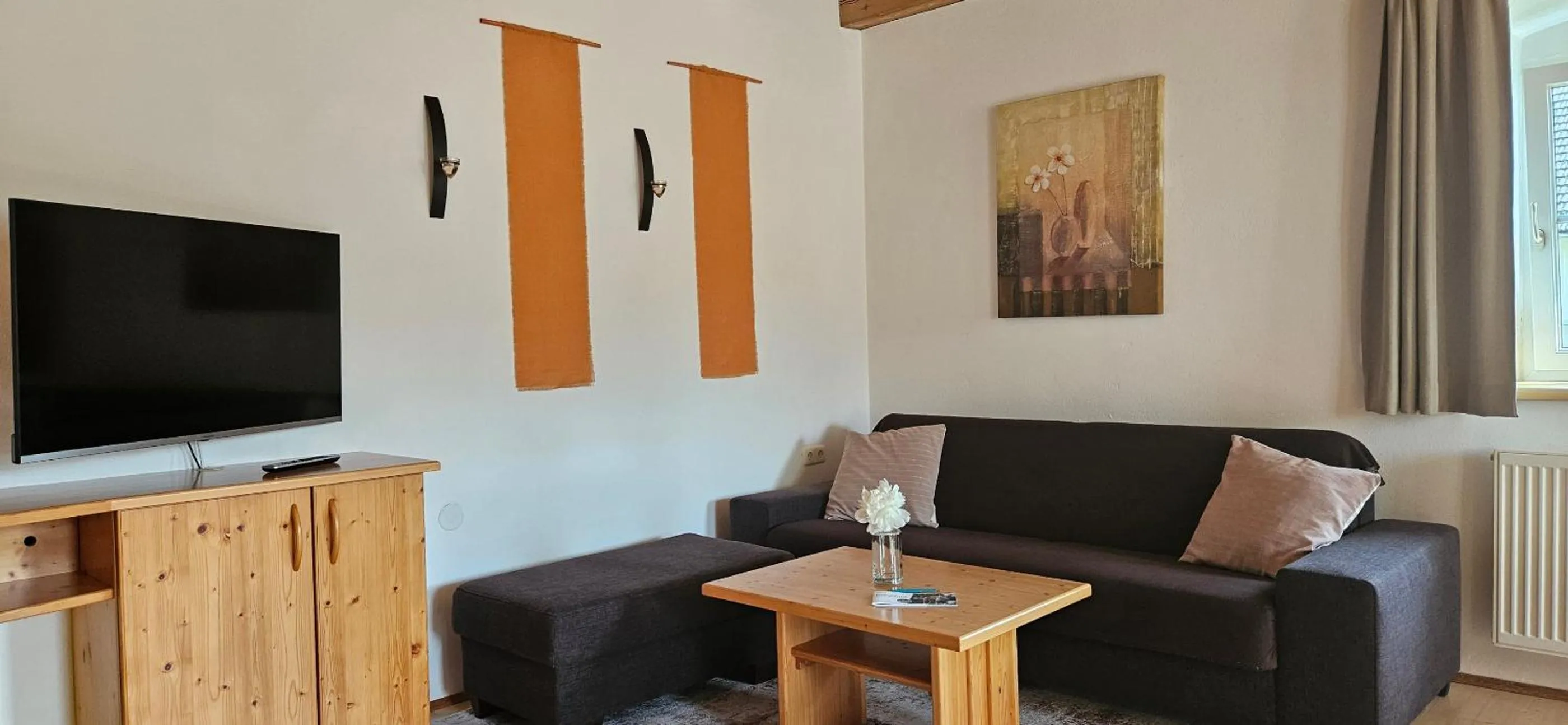 Living room in HOCHFICHTBLICK Apartments