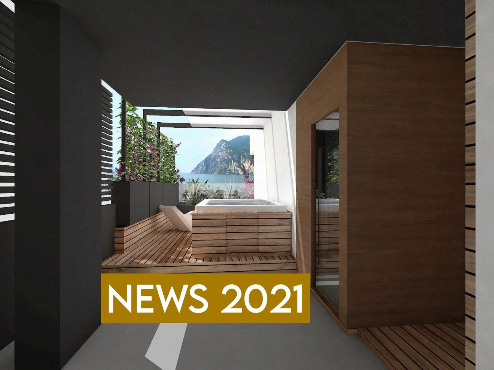 Hot Tub in Hotel Villa Enrica