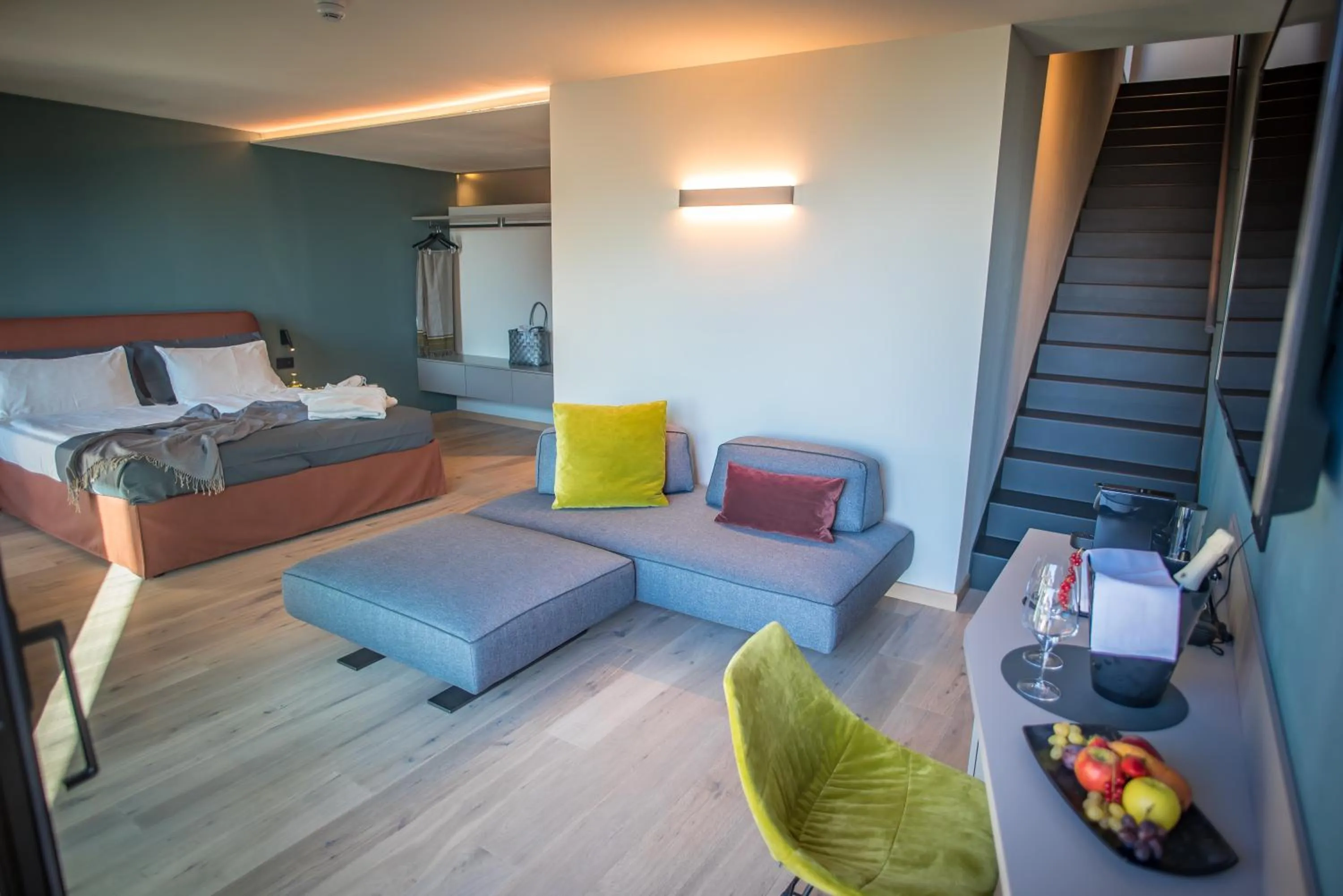 Bed in Hotel Villa Enrica