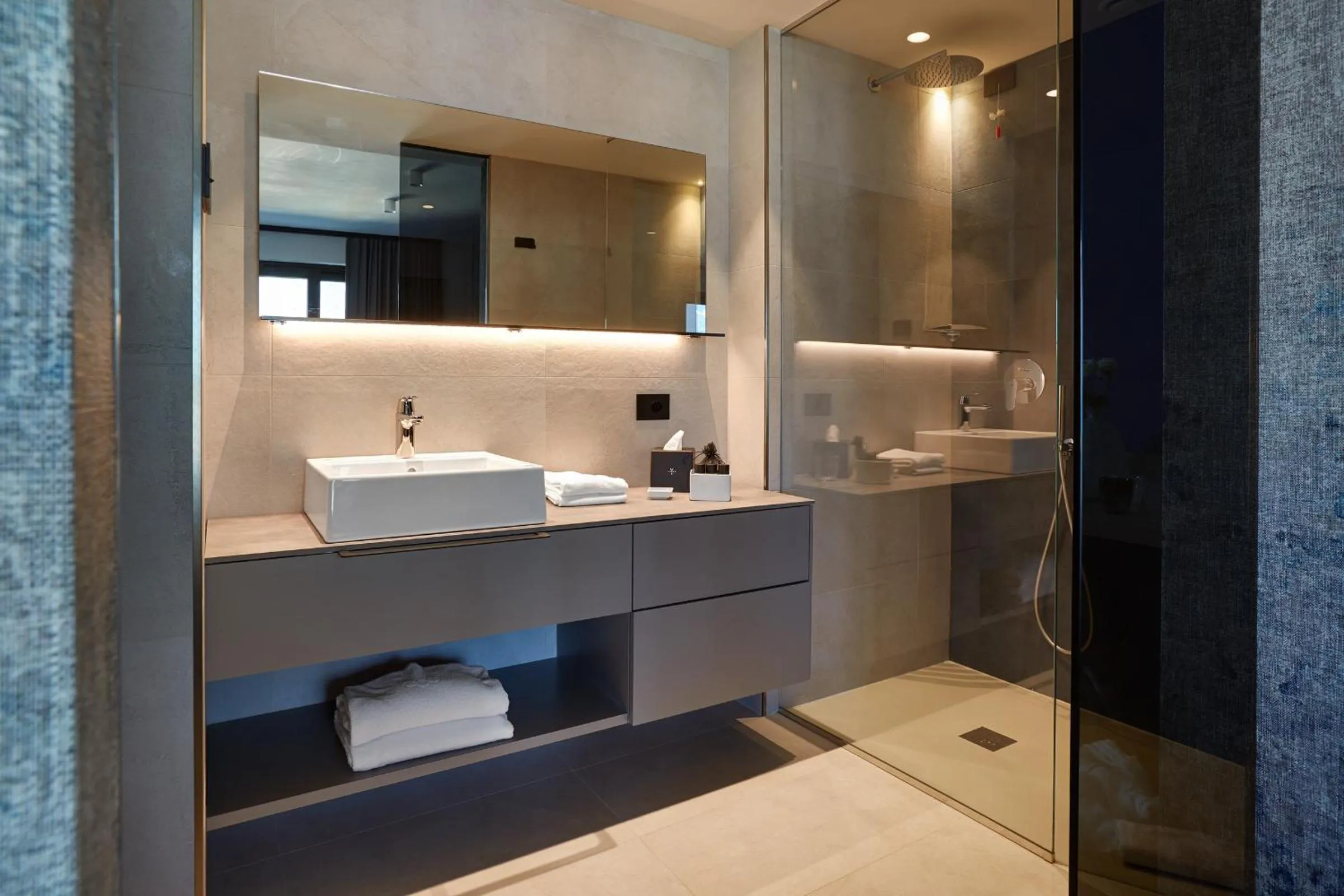 Shower in Hotel Villa Enrica