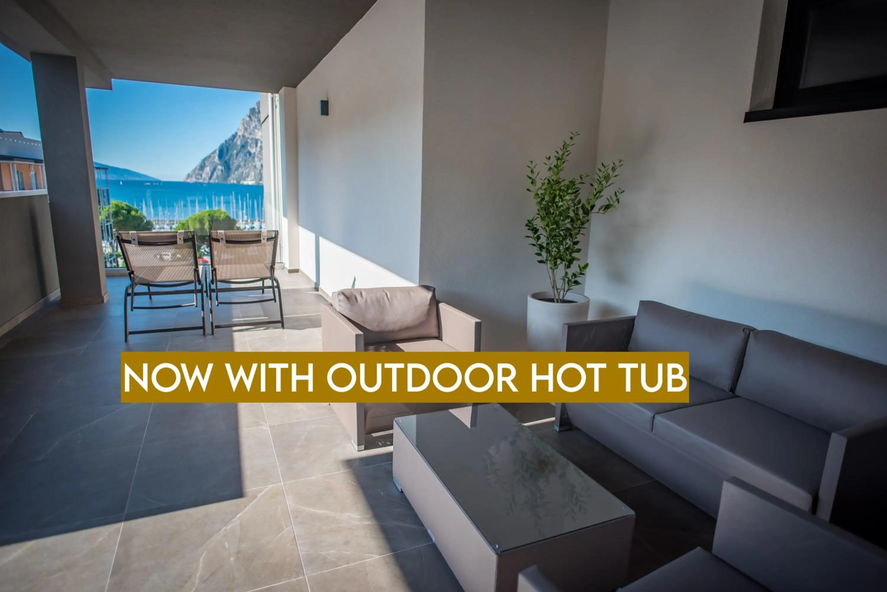 Balcony/Terrace in Hotel Villa Enrica