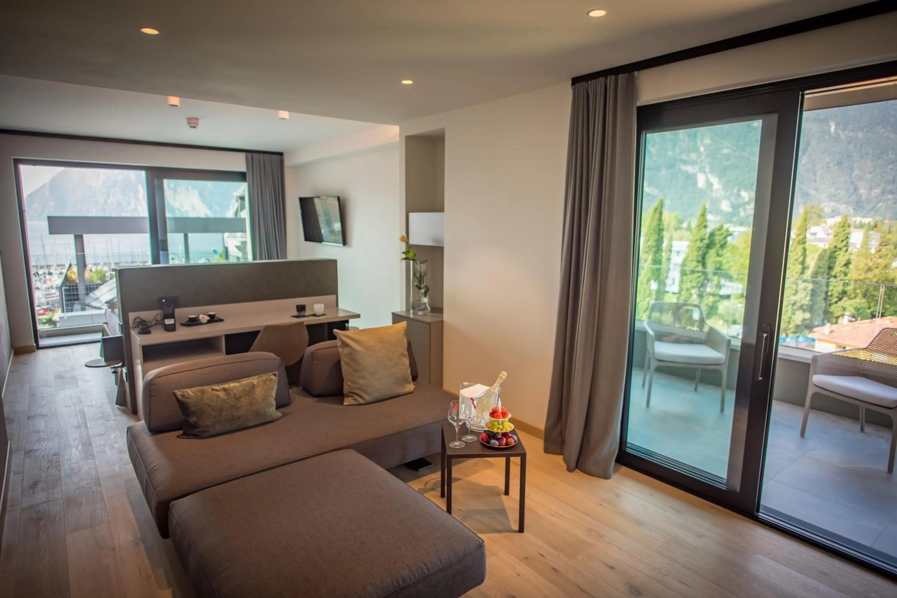 Bed in Hotel Villa Enrica