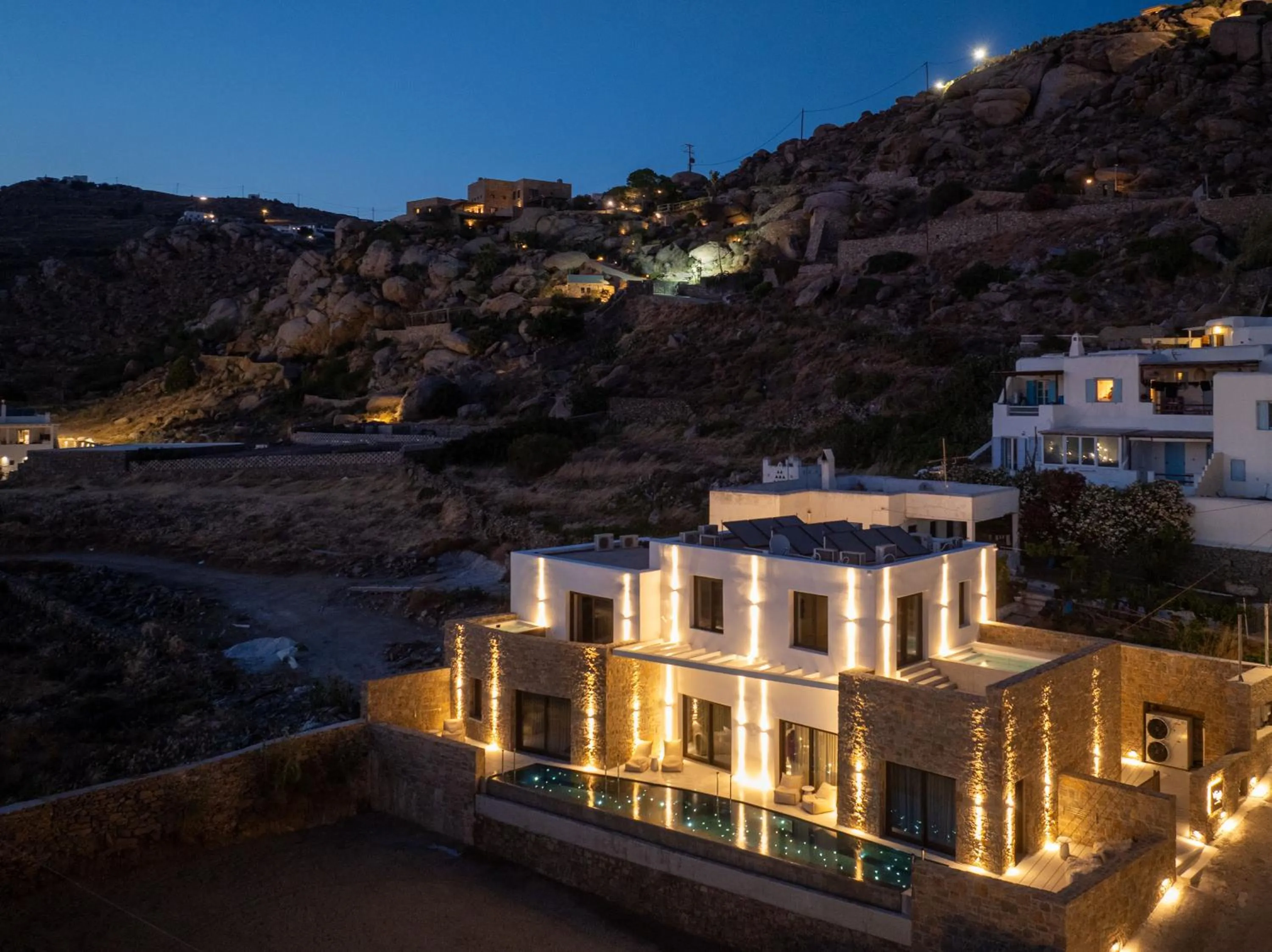 Property building in VEZO Suites Mykonos