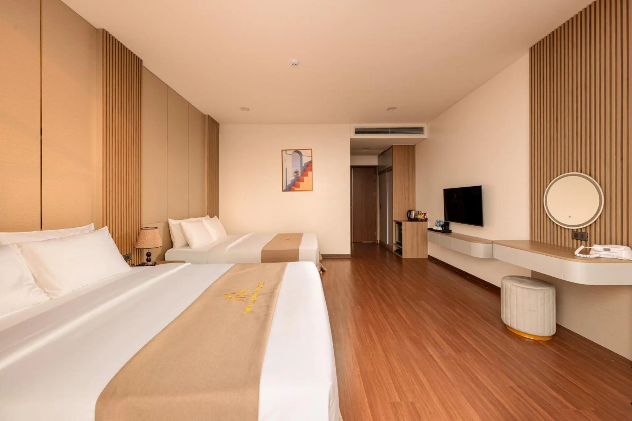 Bed in MAI Luxury Hotel Ninh Binh