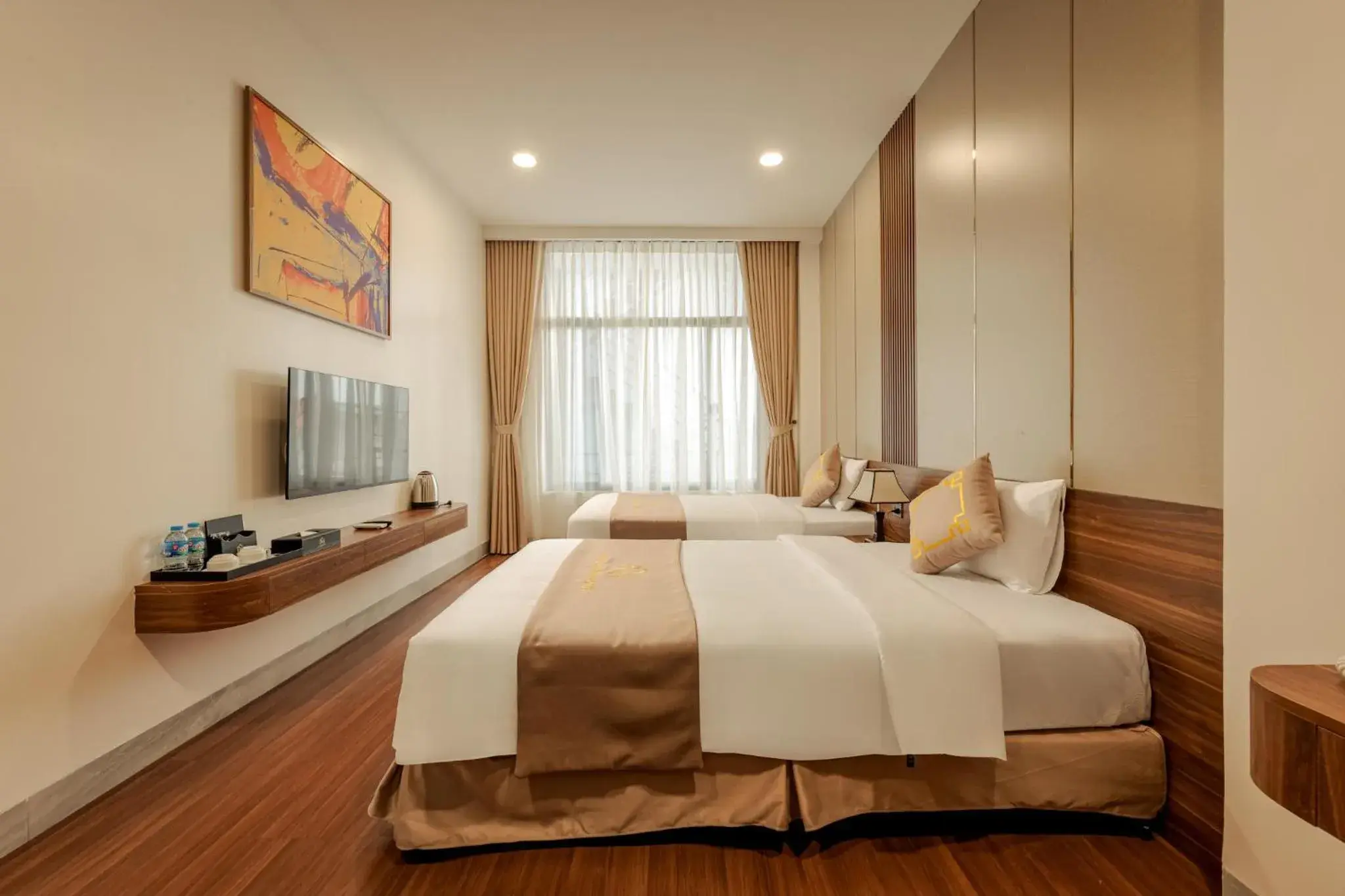 Twin Room with View in MAI Luxury Hotel Ninh Binh Twin Room with View in MAI Luxury Hotel Ninh Binh