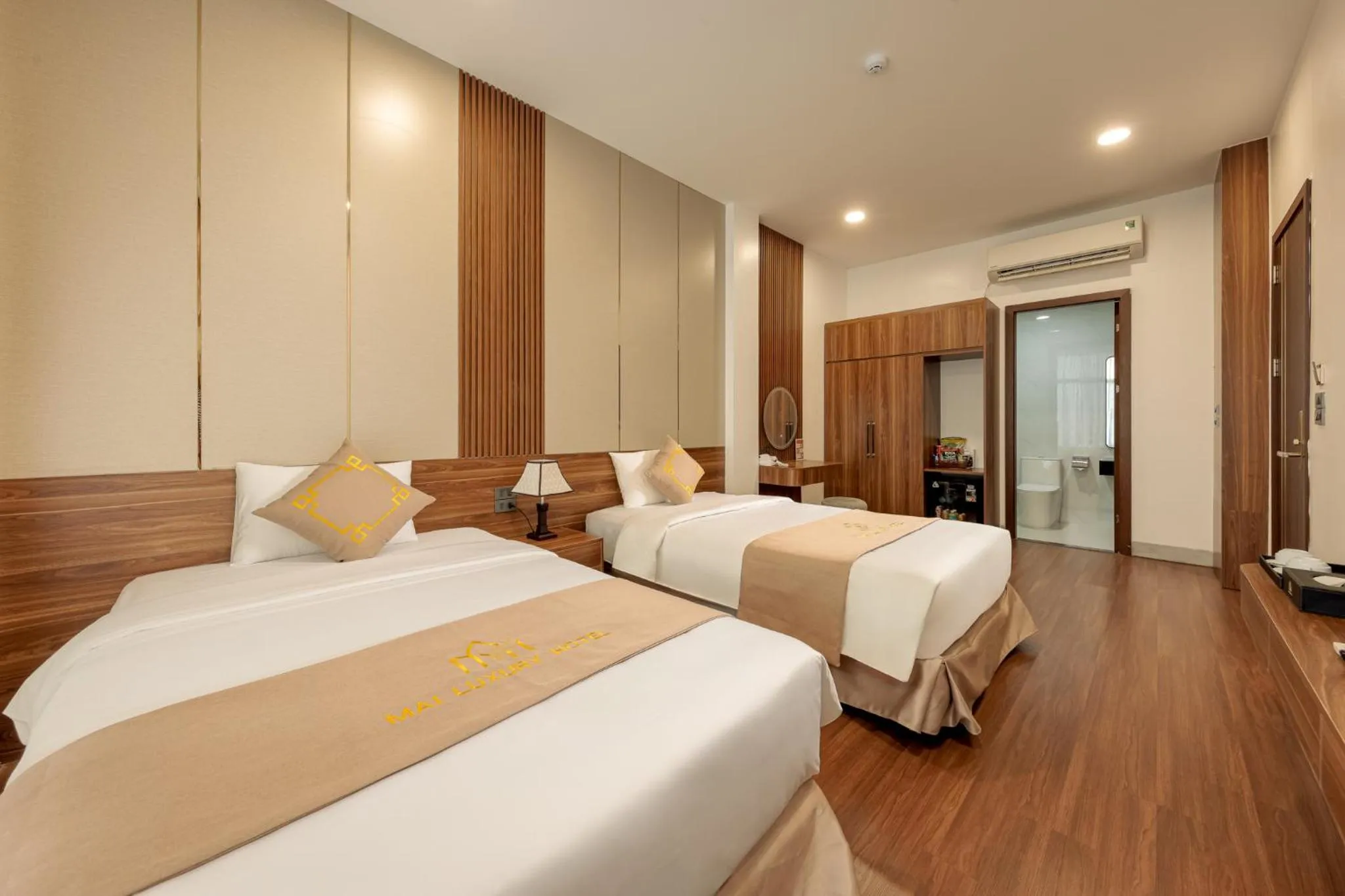 Bed in MAI Luxury Hotel Ninh Binh