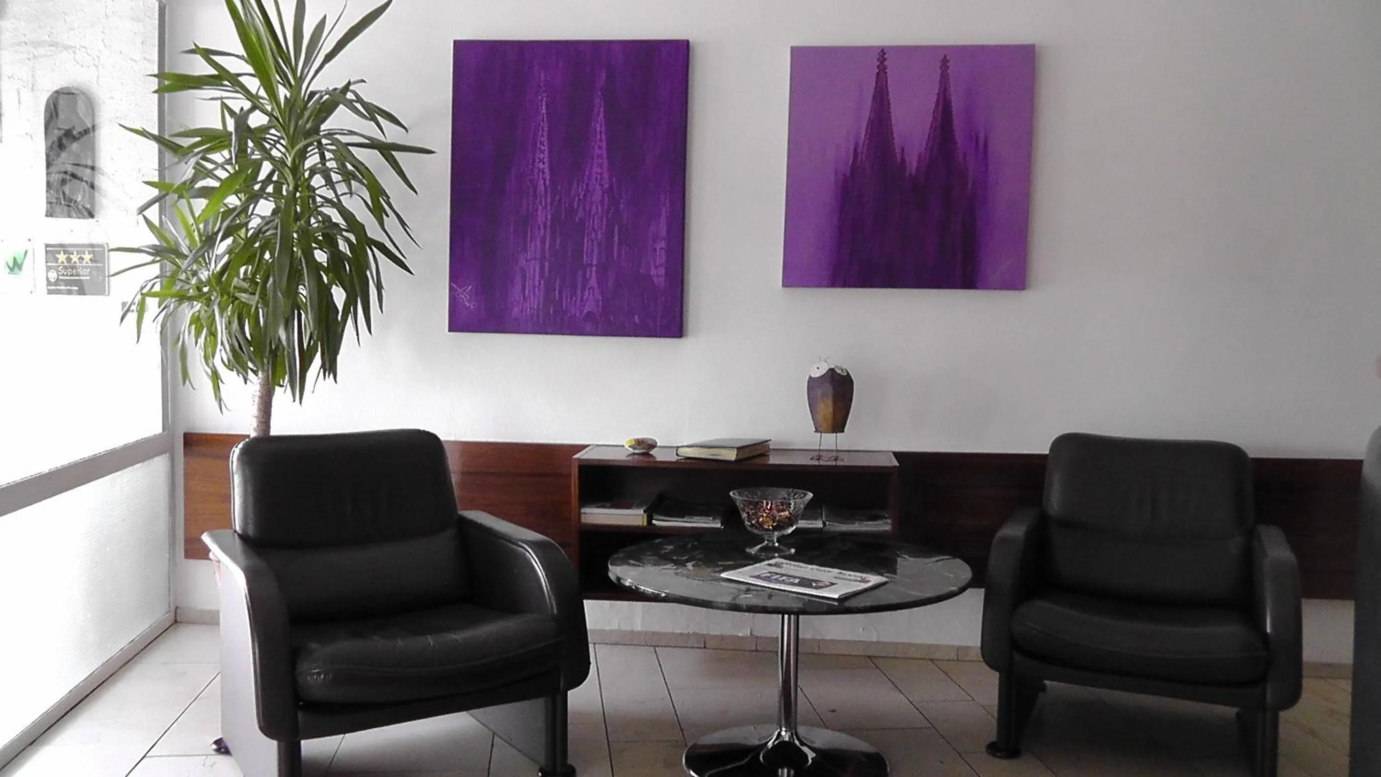 Lobby or reception in Hotel Kurhaus Uhlenberg