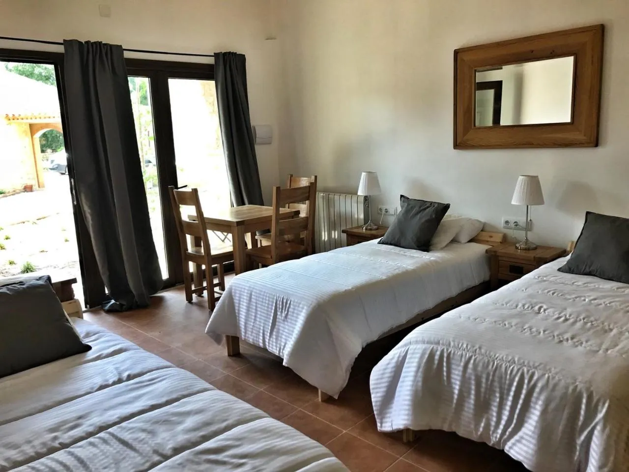 Photo of the whole room, Bed in Hotel Mas Pelegri