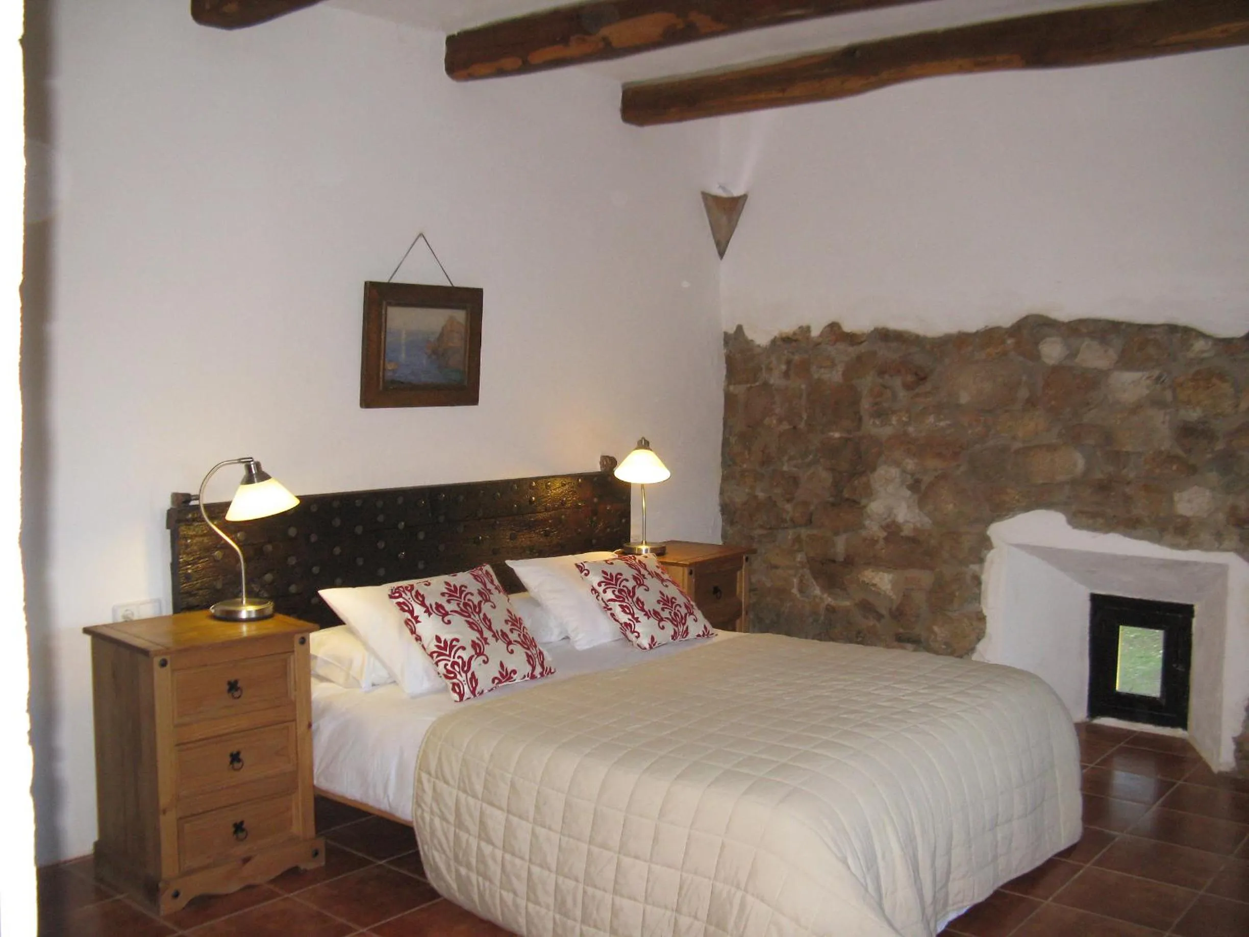 Photo of the whole room, Bed in Hotel Mas Pelegri