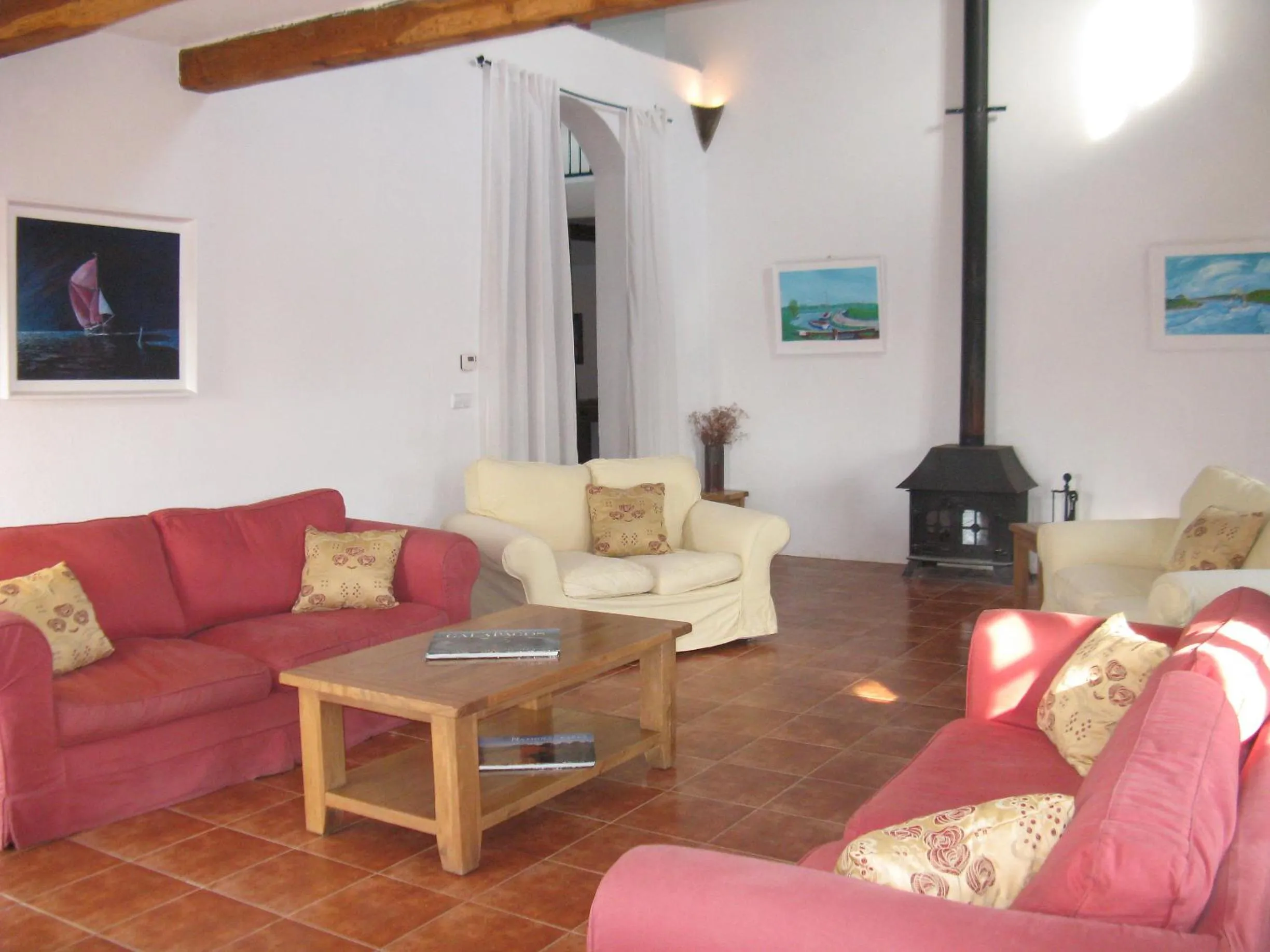 Seating area in Hotel Mas Pelegri