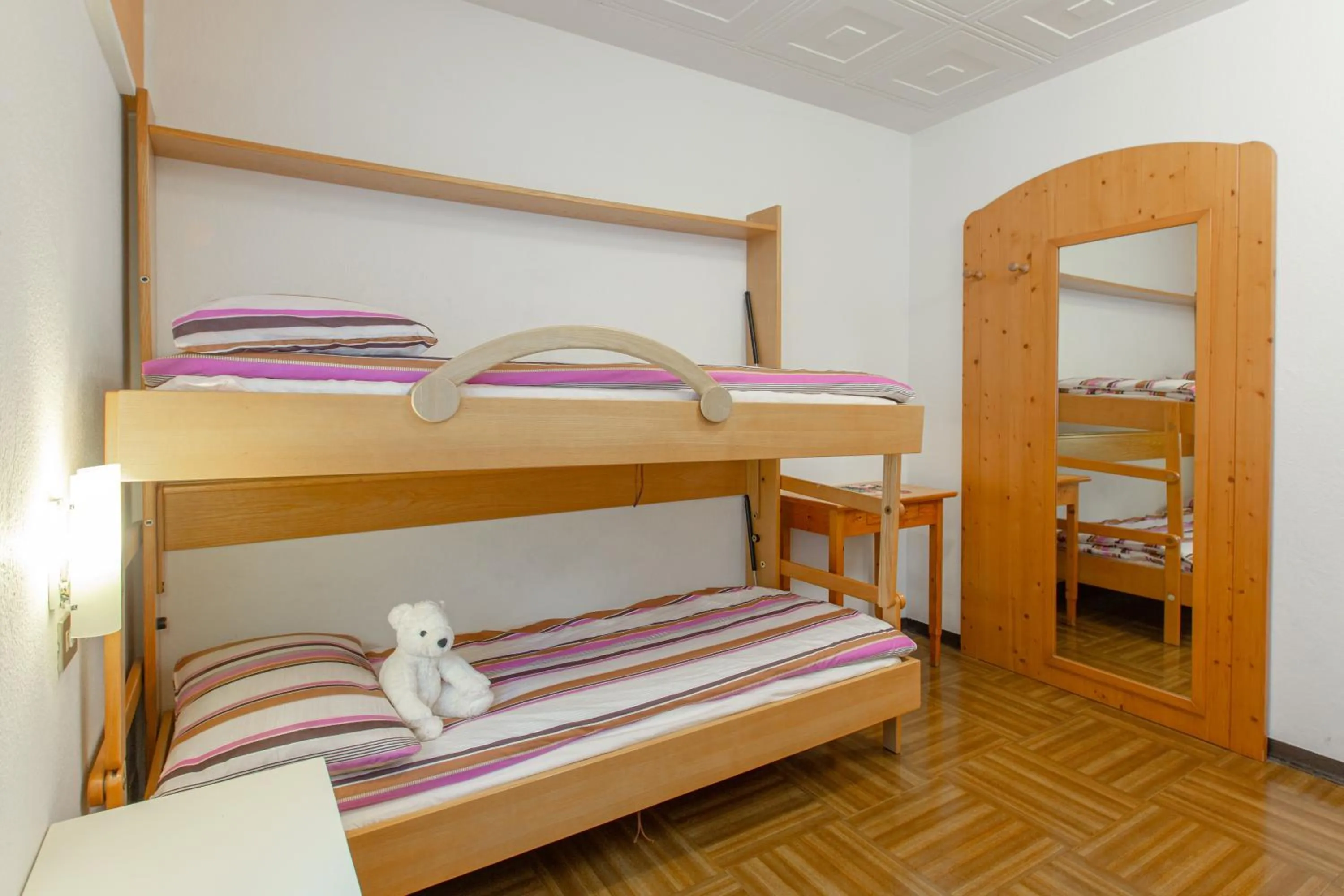 Bed in Hotel Biancospino