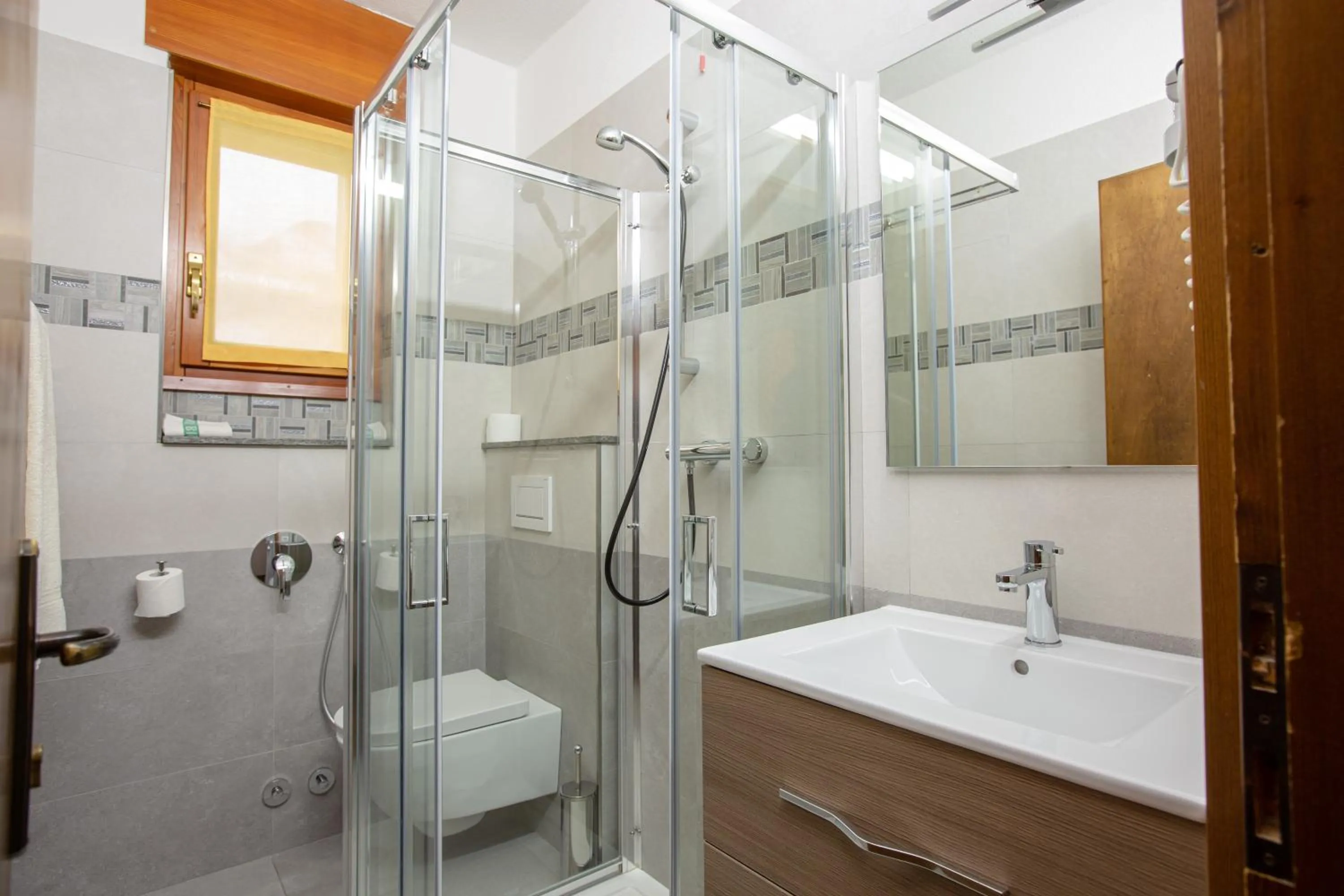 Bathroom in Hotel Biancospino