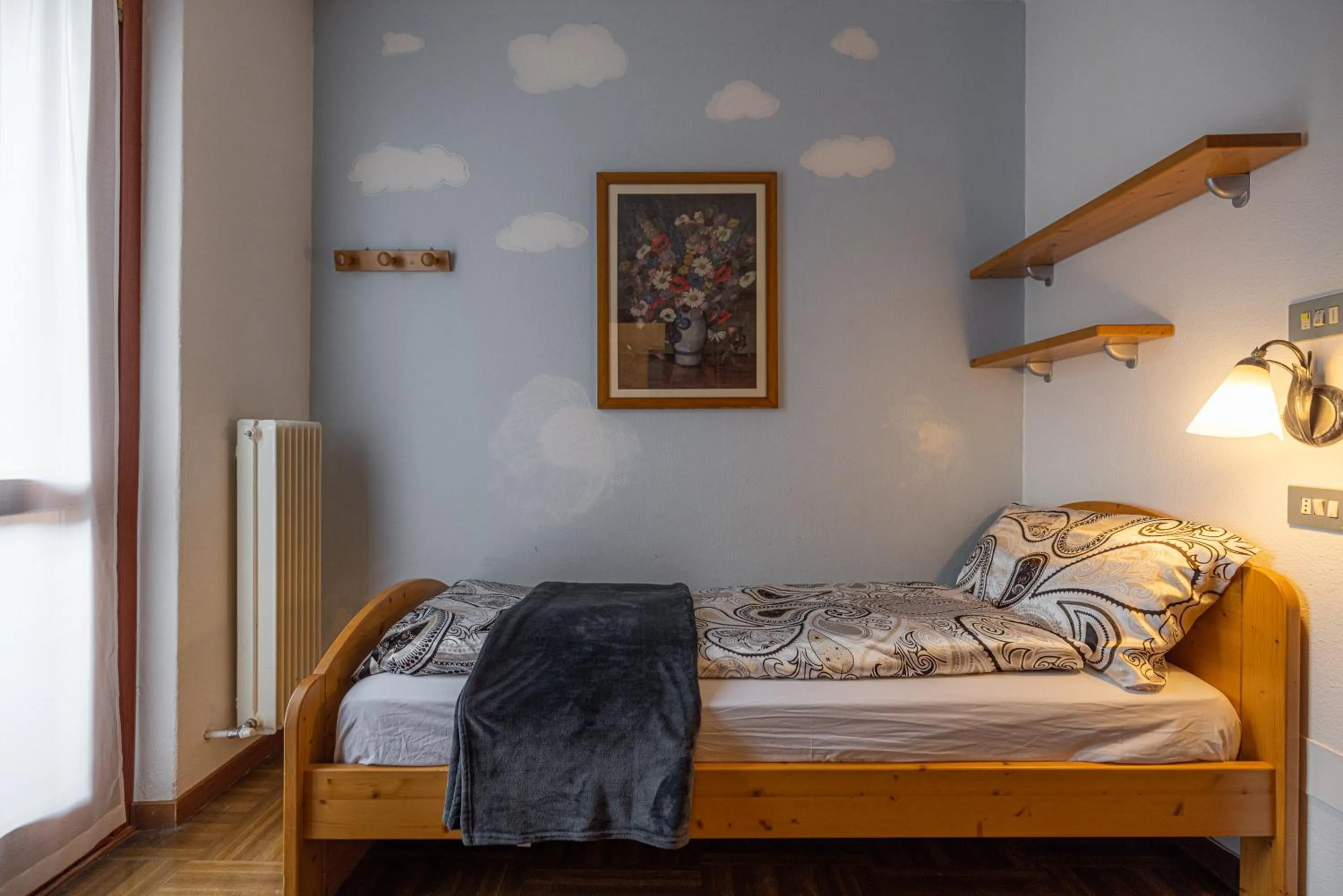 Bed in Hotel Biancospino