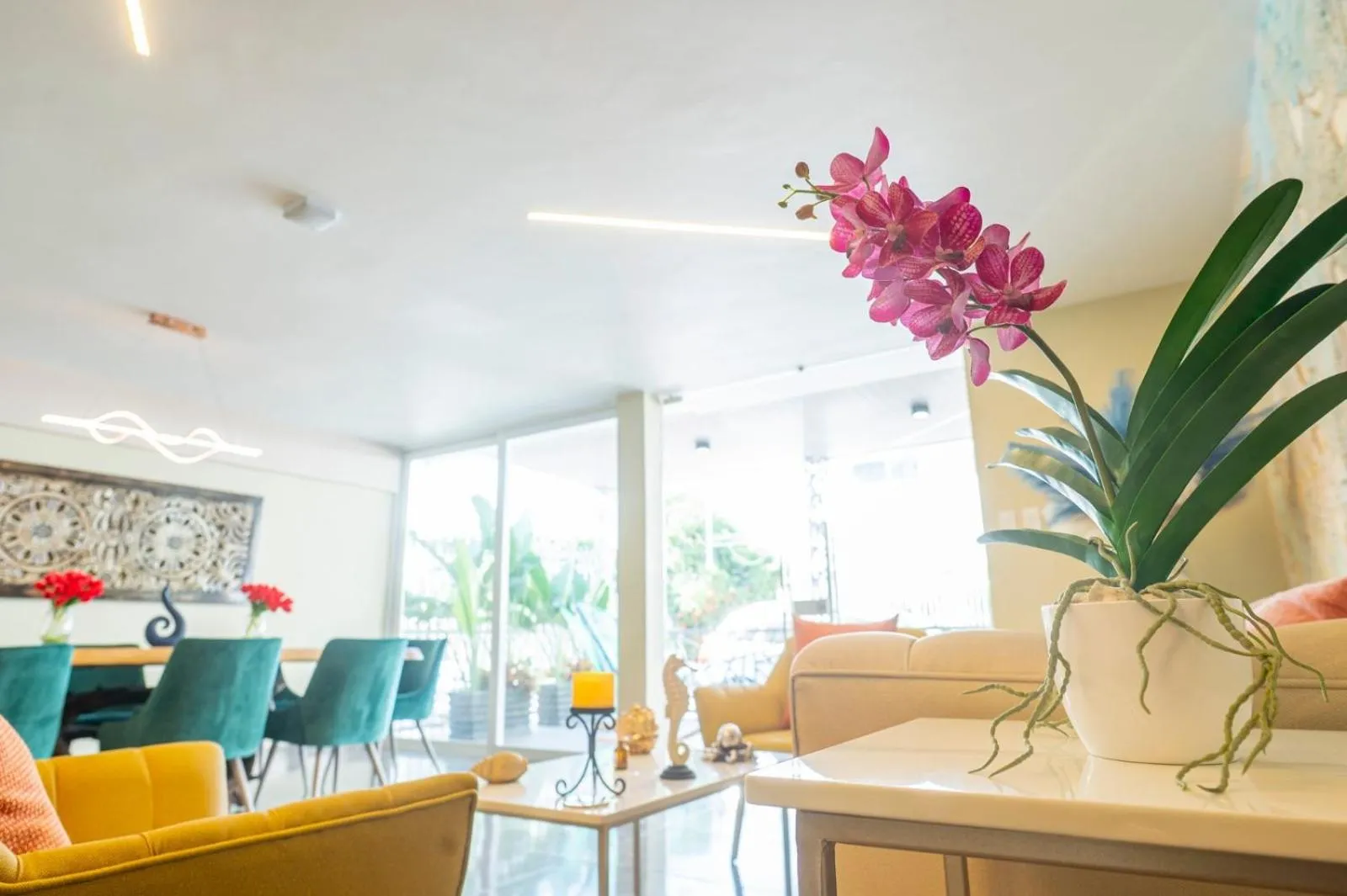 Living room in Hotel Bahía Azul Manga Cartagena
