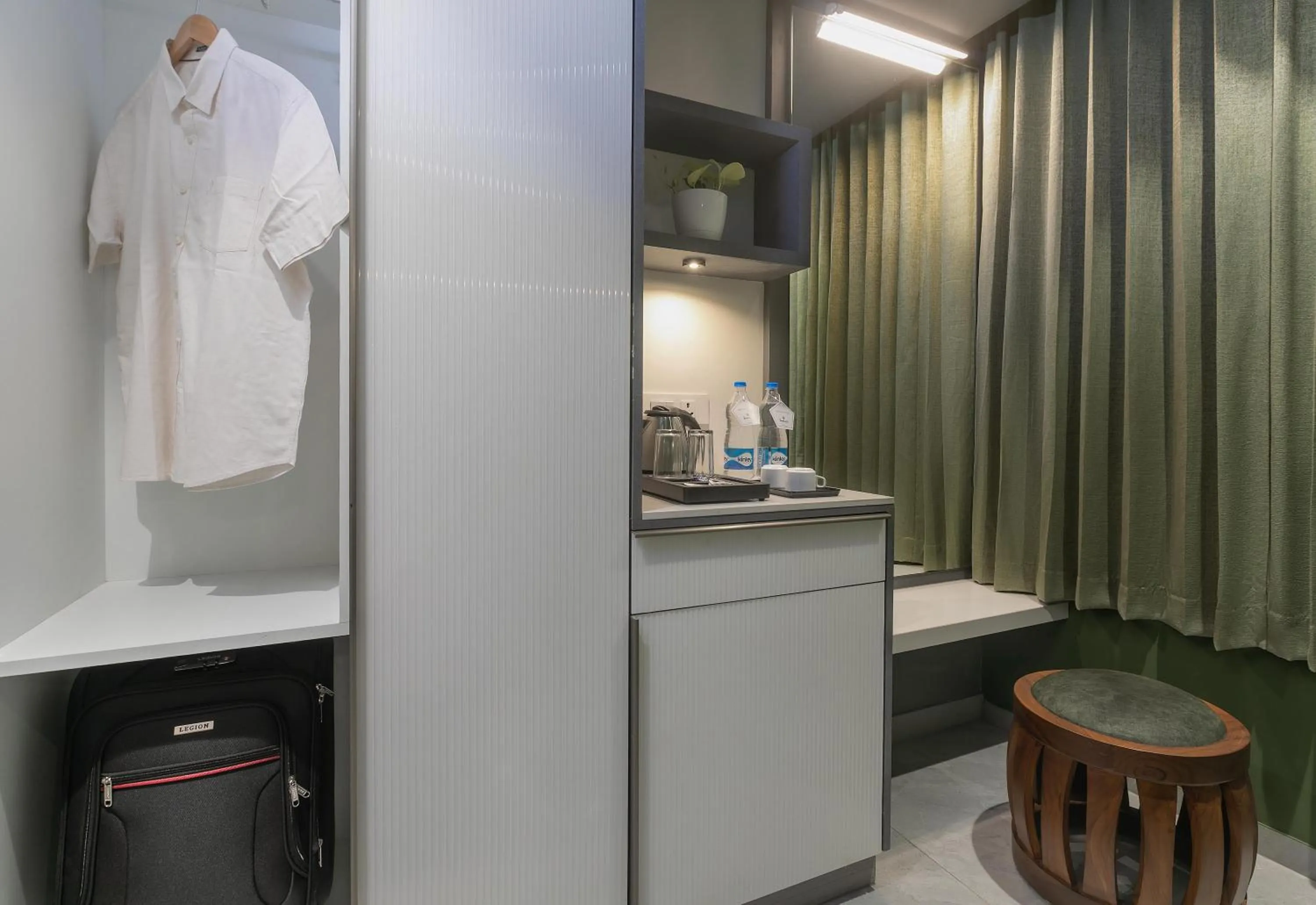 wardrobe in The Emerald