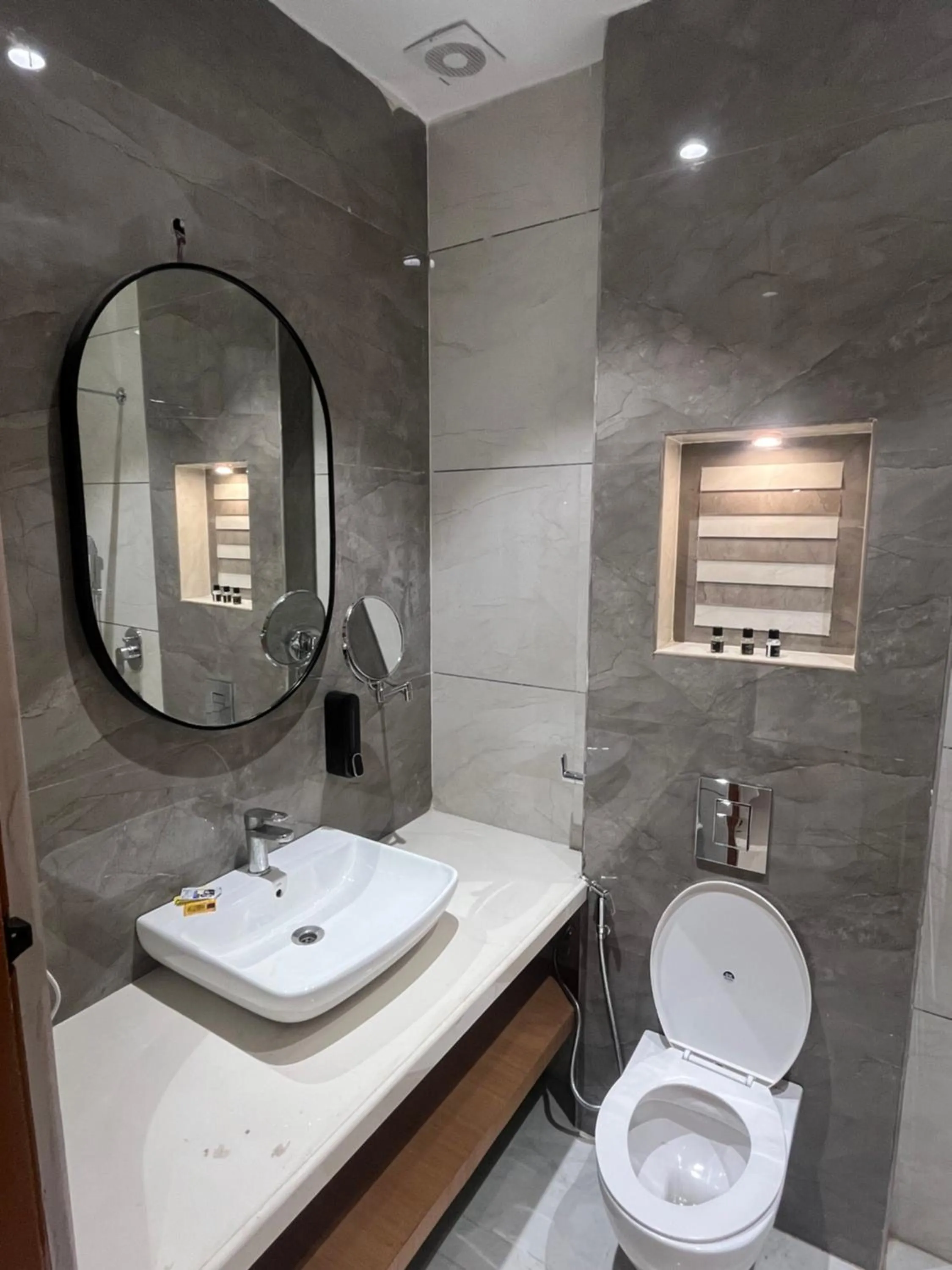 Shower in Sea rock hotel