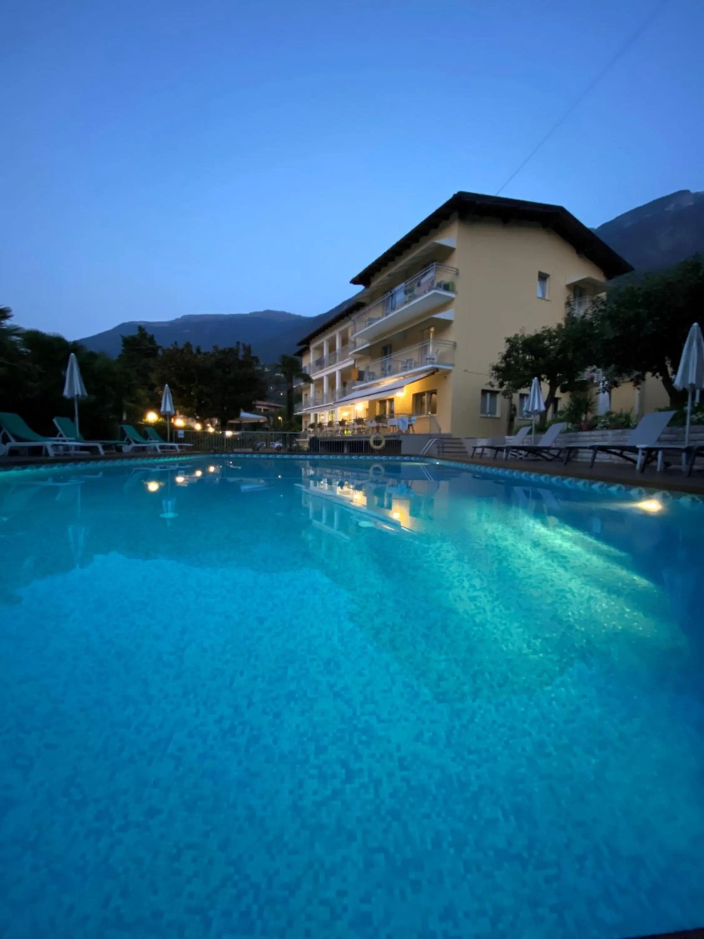 Swimming pool in Hotel Casa Serena