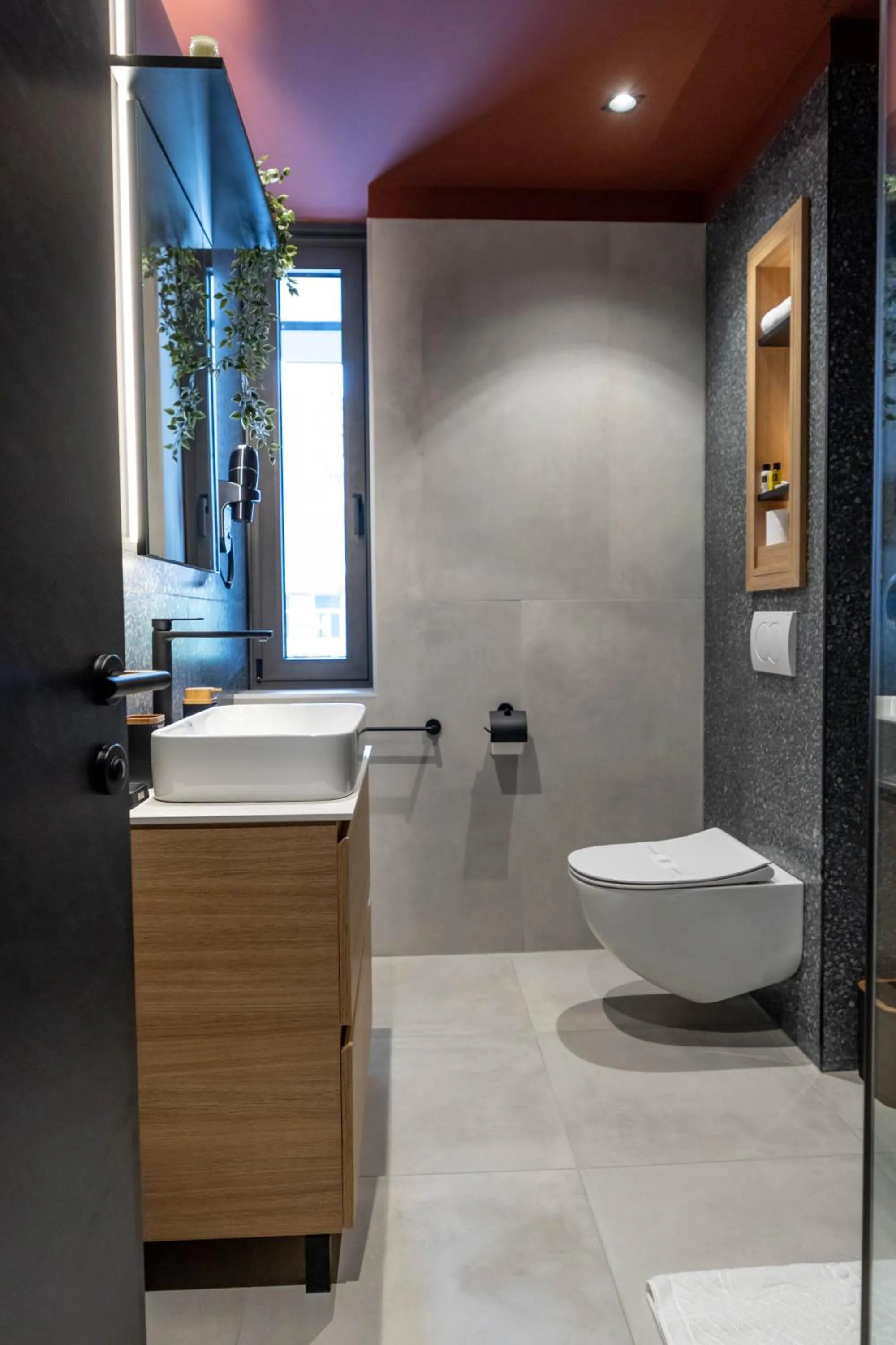 Shower in Hotel Helm