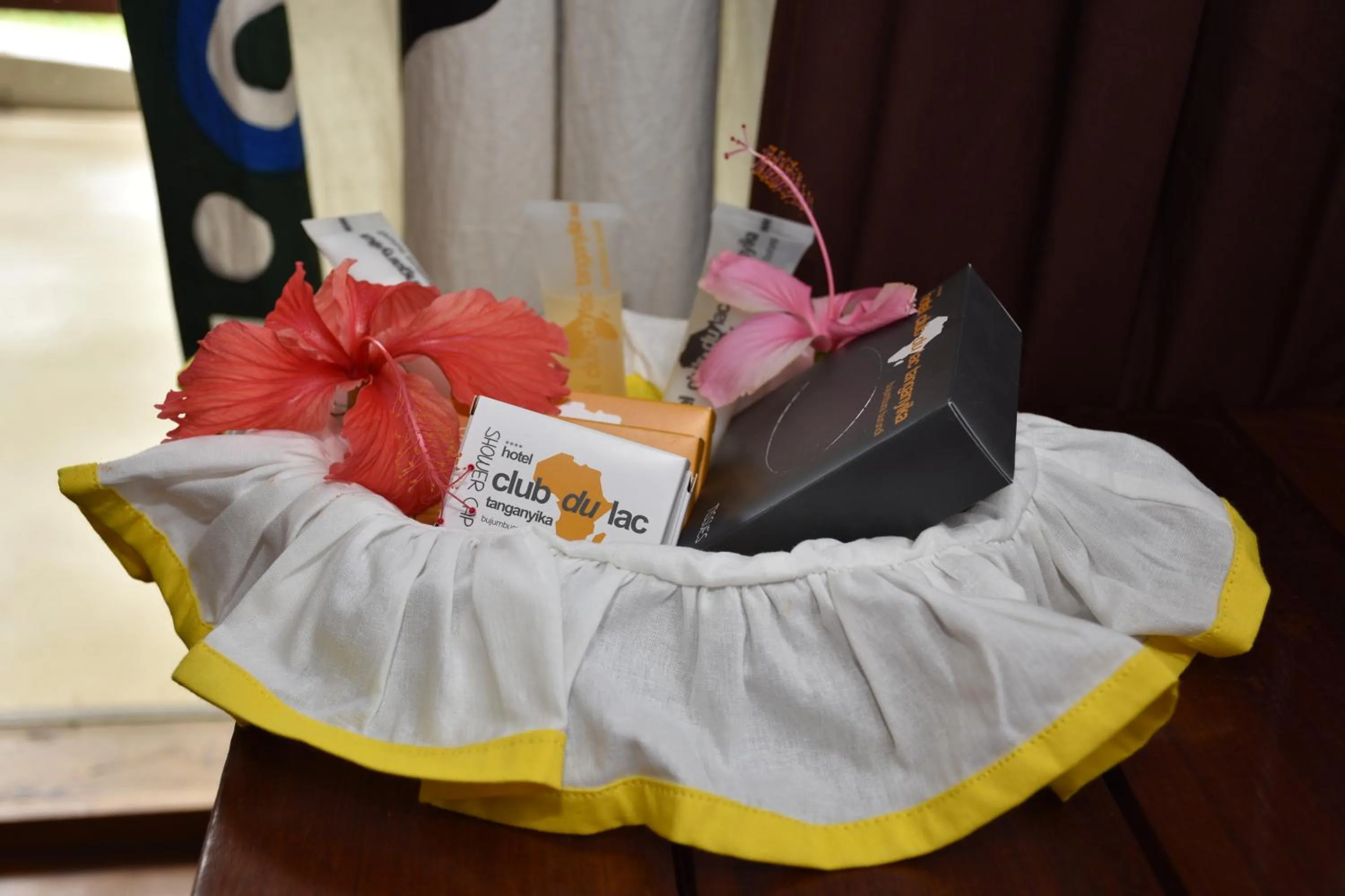 Decorative detail in Hotel Club du Lac Tanganyika