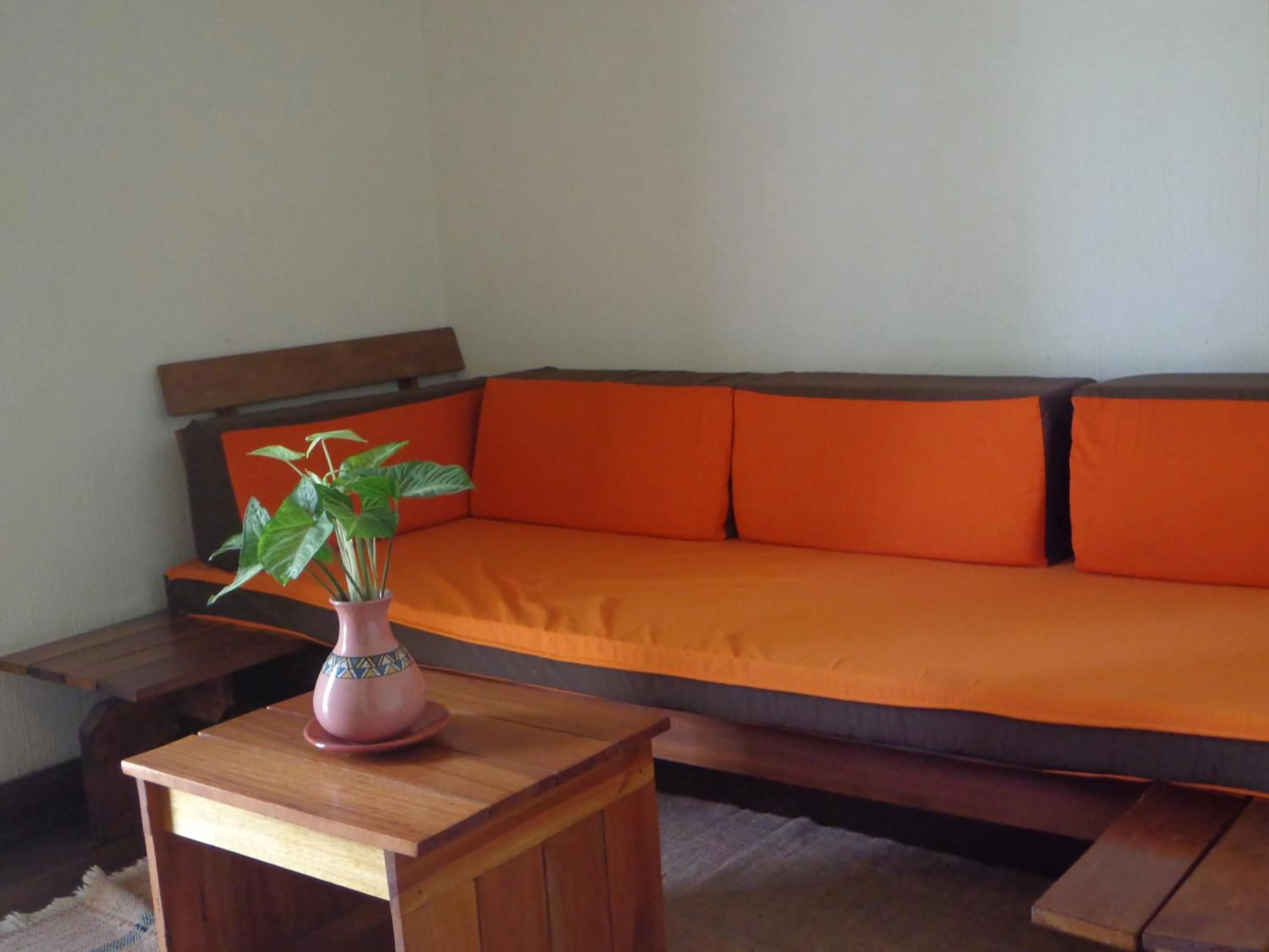 Seating area in Hotel Club du Lac Tanganyika