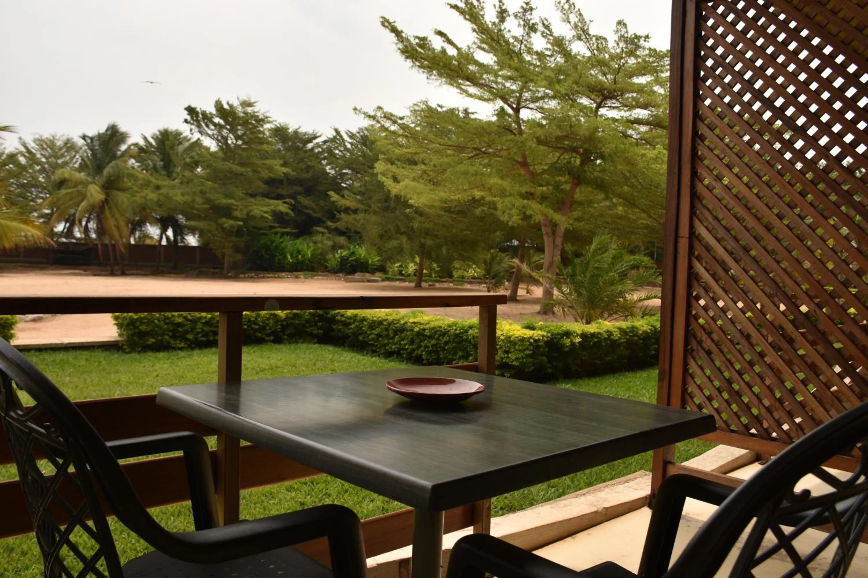 Balcony/Terrace in Hotel Club du Lac Tanganyika