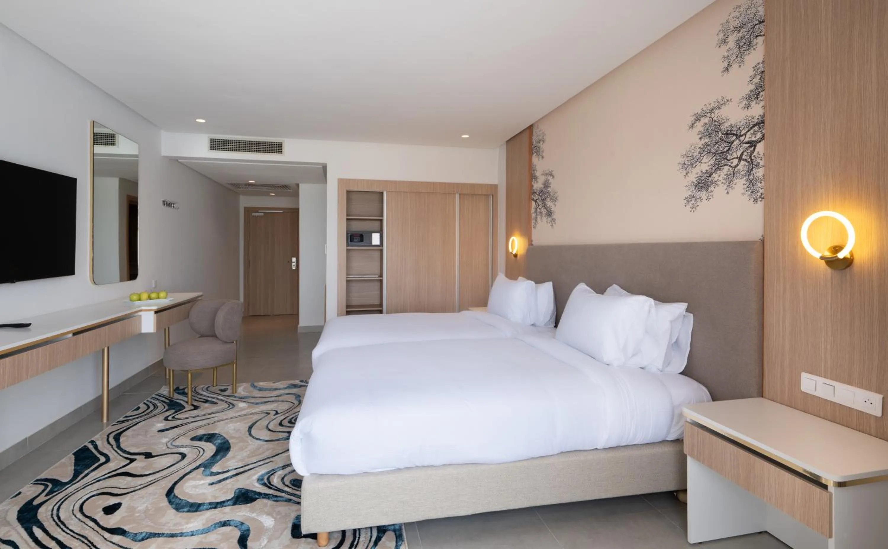 Bed in Pickalbatros Palais Des Roses - Agadir - All Inclusive